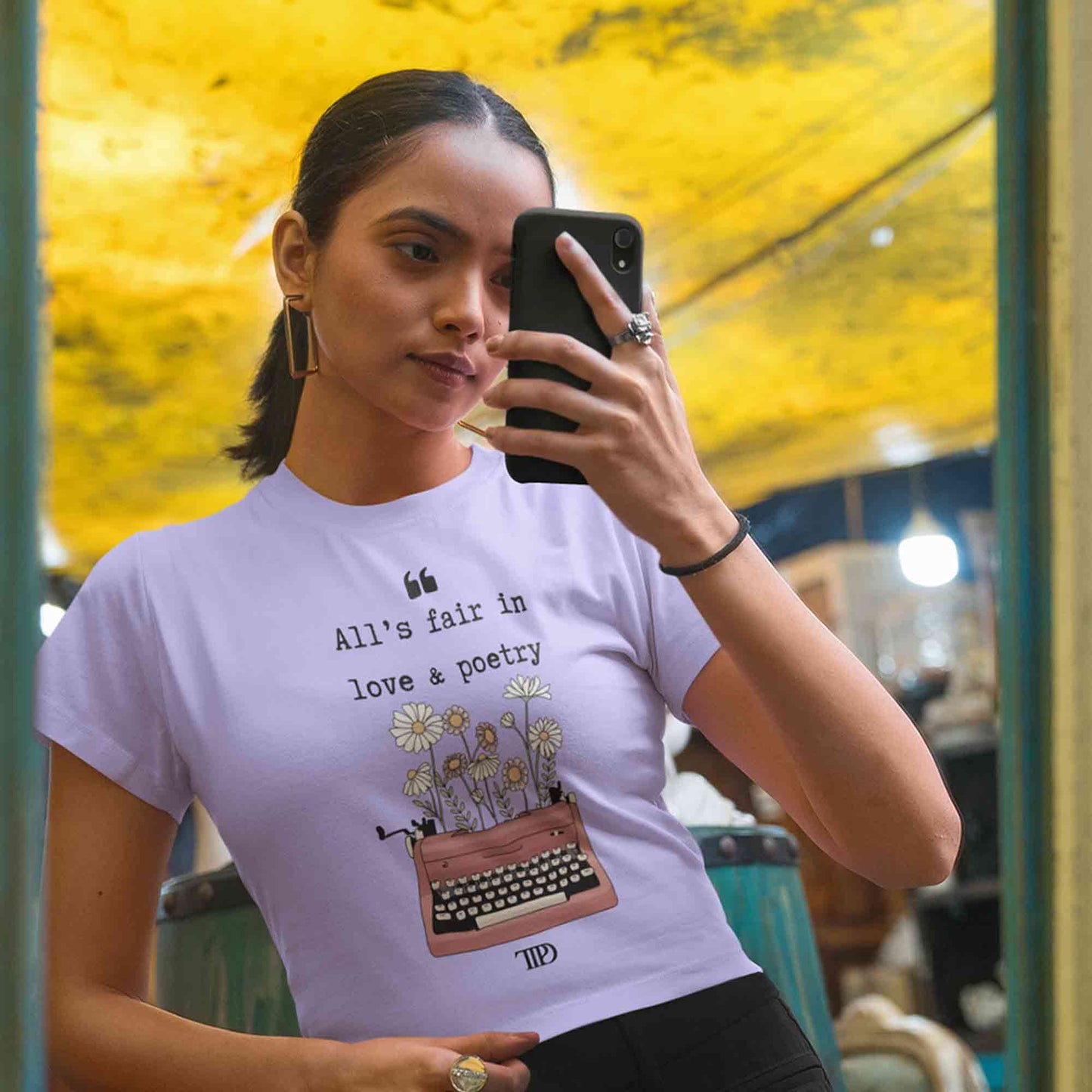 taylor swift love & poetry crop top music band buy online united states of america usa the banyan tee tbt men women girls boys unisex baby pink