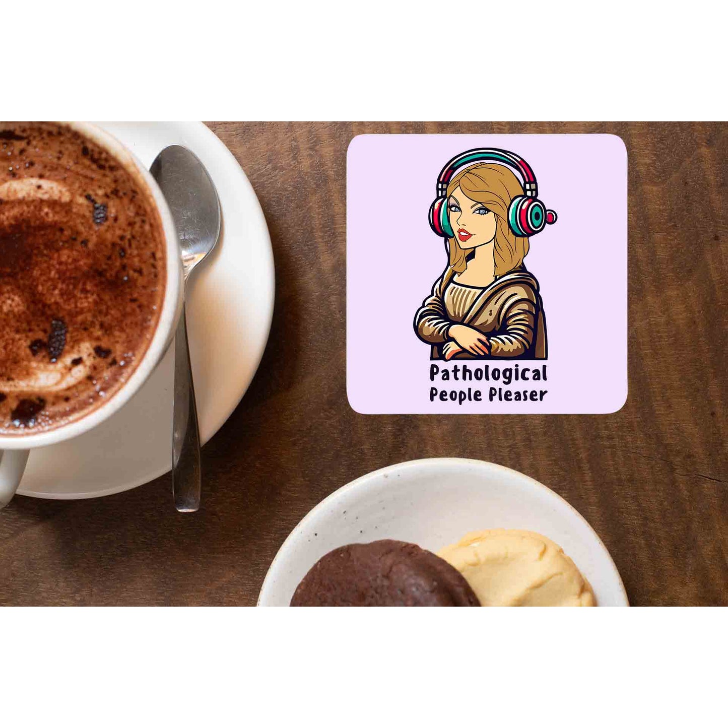 taylor swift pathological people pleaser coasters wooden table cups indian music band buy online india the banyan tee tbt men women girls boys unisex
