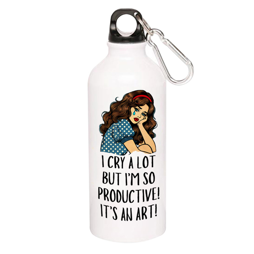taylor swift i cry a lot but sipper steel water bottle flask gym shaker music band buy online india the banyan tee tbt men women girls boys unisex
