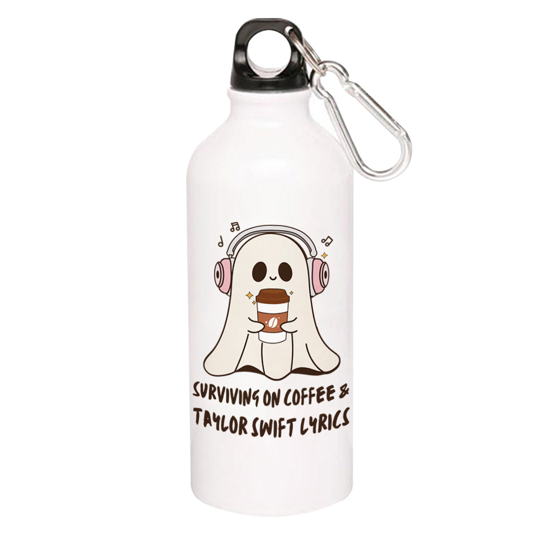 taylor swift coffee and tay's lyrics sipper steel water bottle flask gym shaker music band buy online india the banyan tee tbt men women girls boys unisex