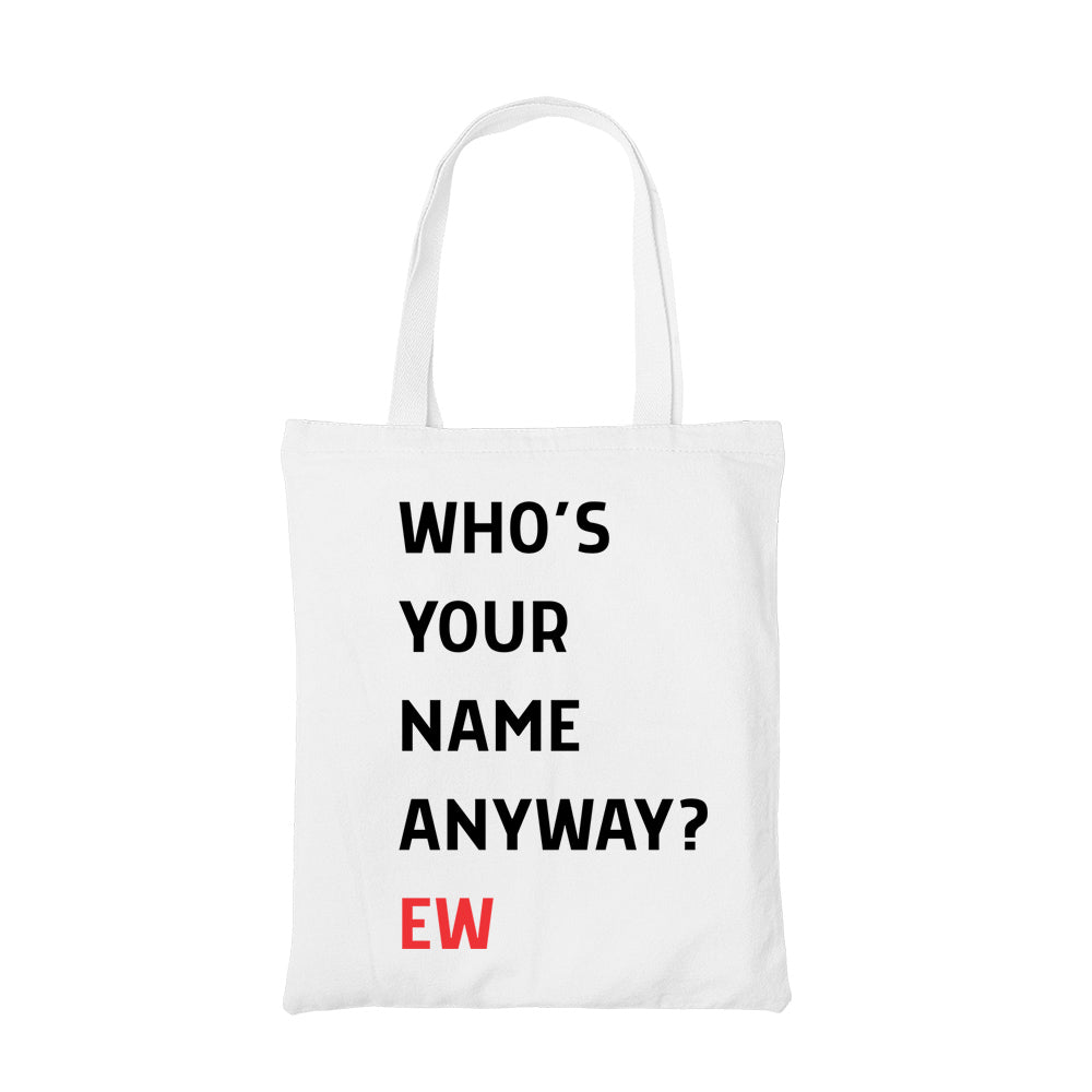 taylor swift who's your name custom t-shirt tote bag cotton printed music band buy online united states usa the banyan tee tbt men women girls boys unisex