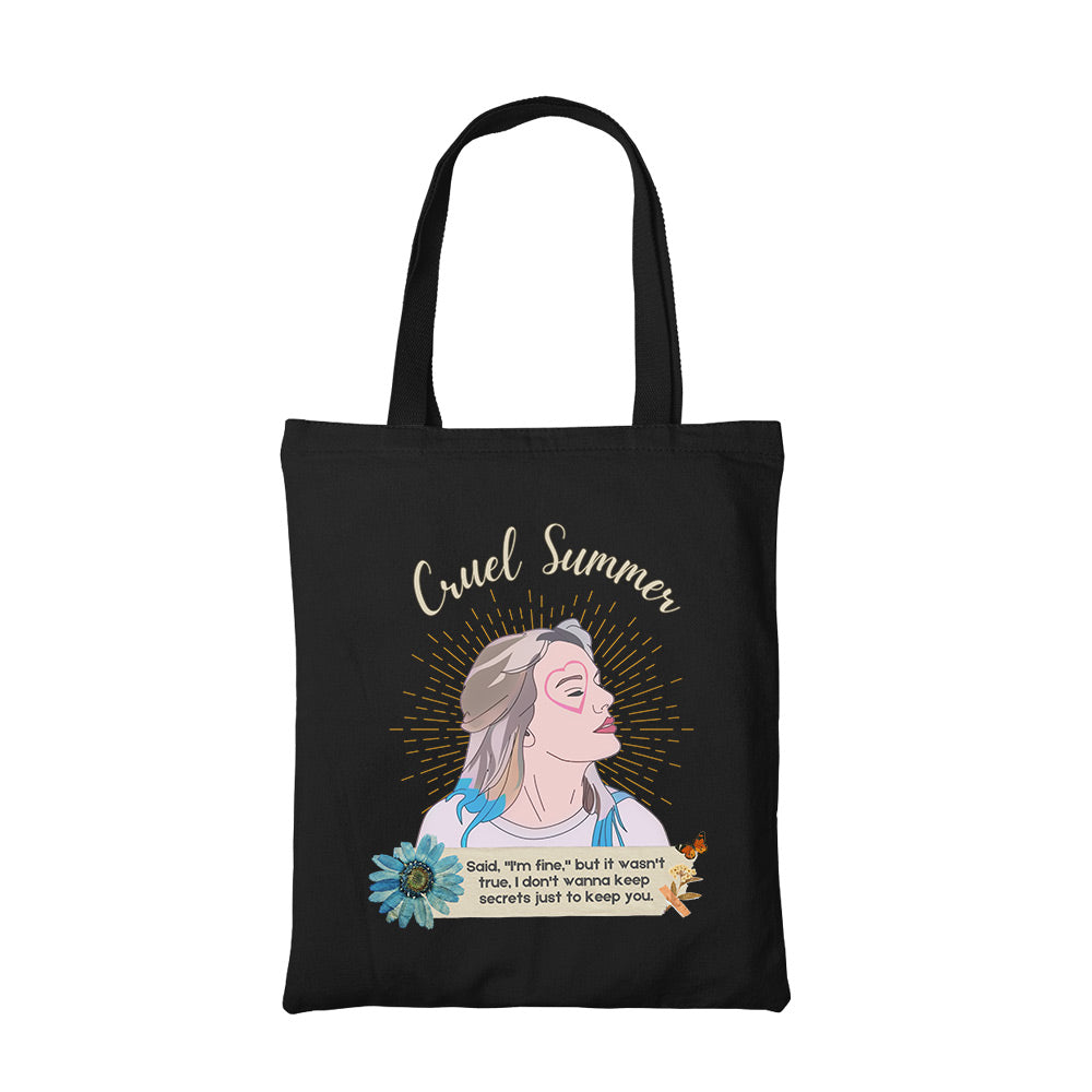 taylor swift cruel summer tote bag music band buy online united states of america usa the banyan tee tbt men women girls boys unisex