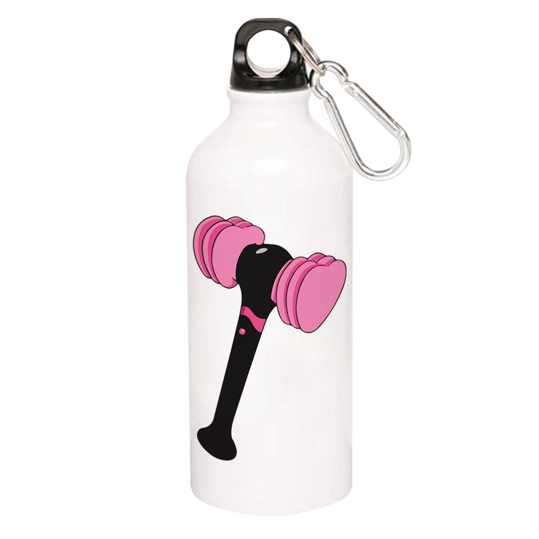 black pink the lightstick sipper steel water bottle flask gym shaker music band buy online india the banyan tee tbt men women girls boys unisex song k pop jennie lisa jisoo rose