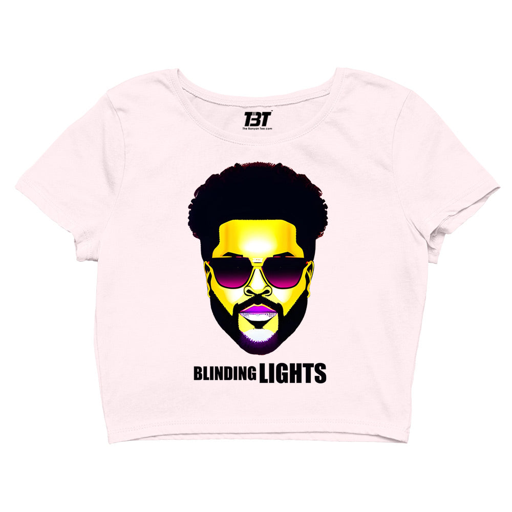 The Weeknd good official crop top