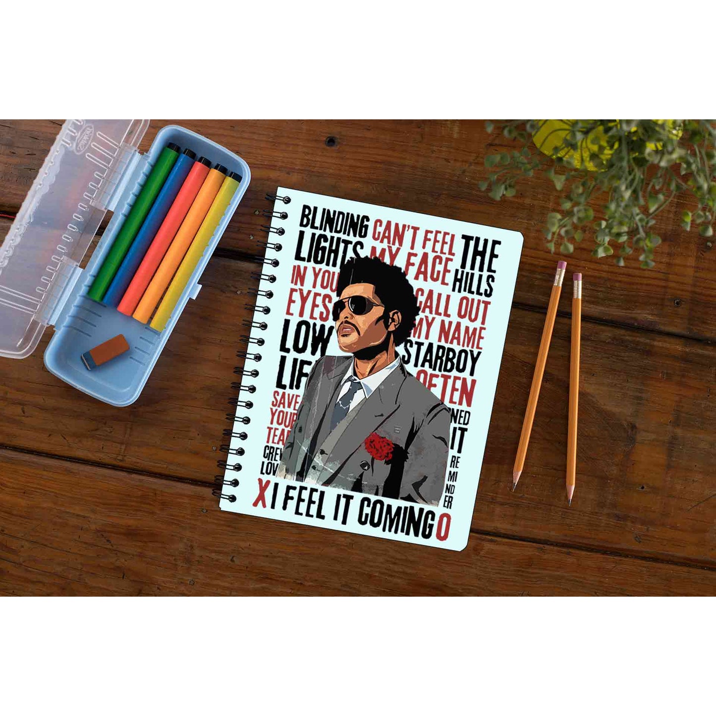 the weeknd starboy symphony notebook notepad diary buy online united states of america usa the banyan tee tbt unruled