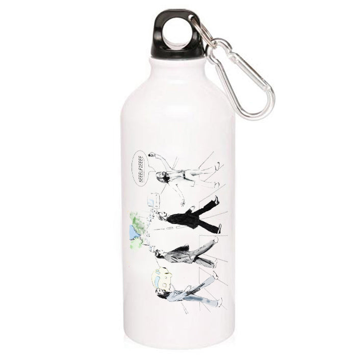 The Selfie Road The Beatles Sipper Metal Water Bottle The Banyan Tee TBT