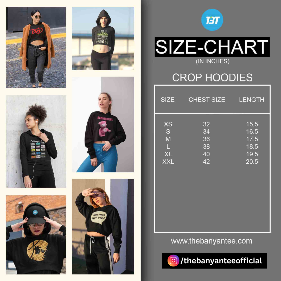 Crop Hoodie - New Rules