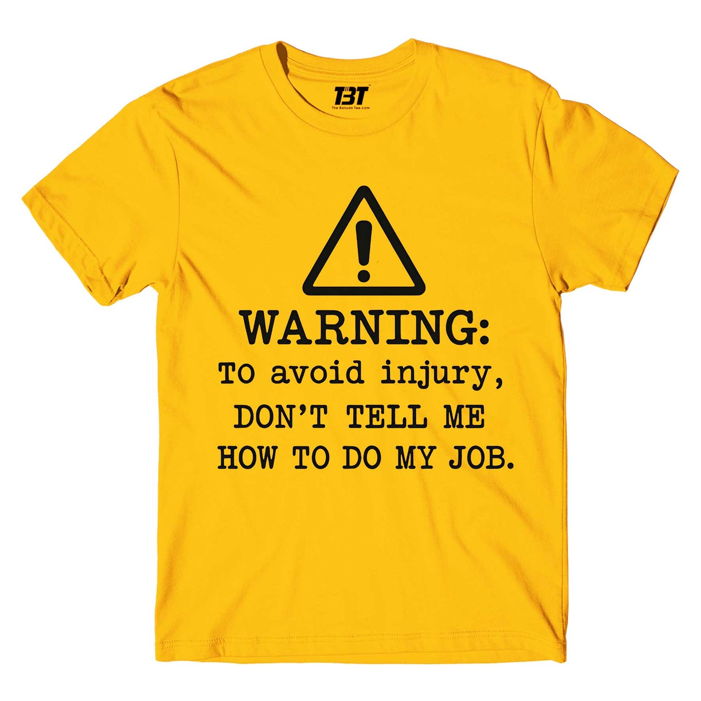 T shirt - Warning