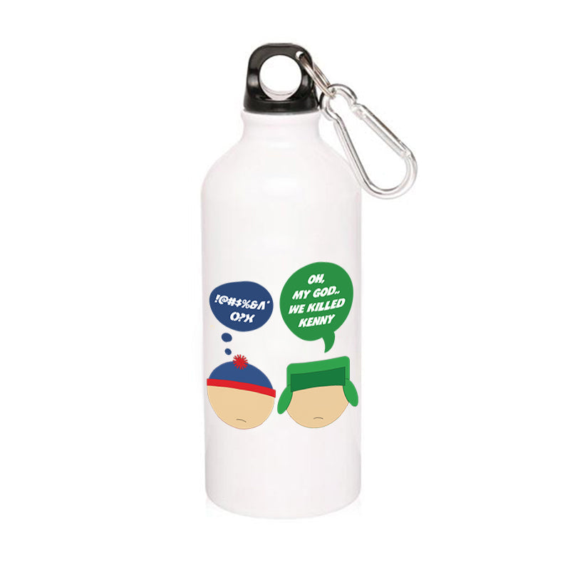 south park we killed kenny sipper steel water bottle flask gym shaker tv & movies buy online india the banyan tee tbt men women girls boys unisex south park kenny cartman stan kyle cartoon character illustration
