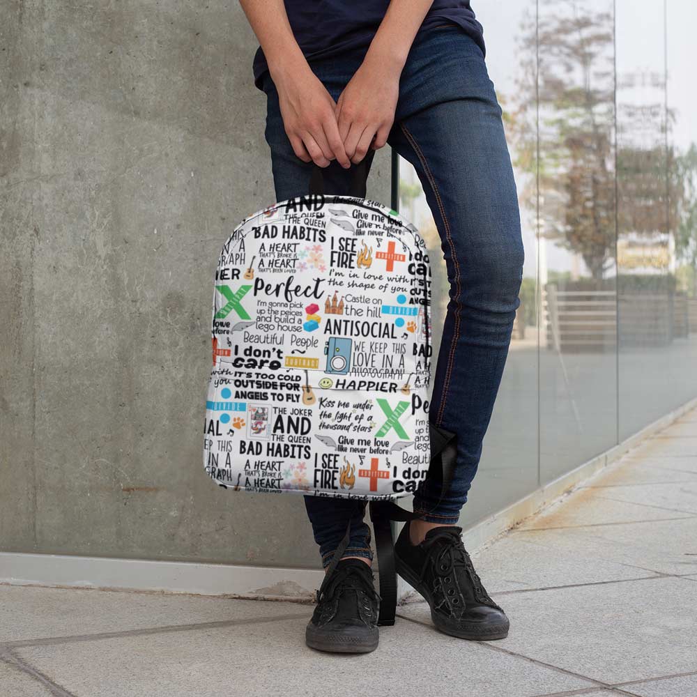 All-Over Print Backpack - Ginger's Doodle