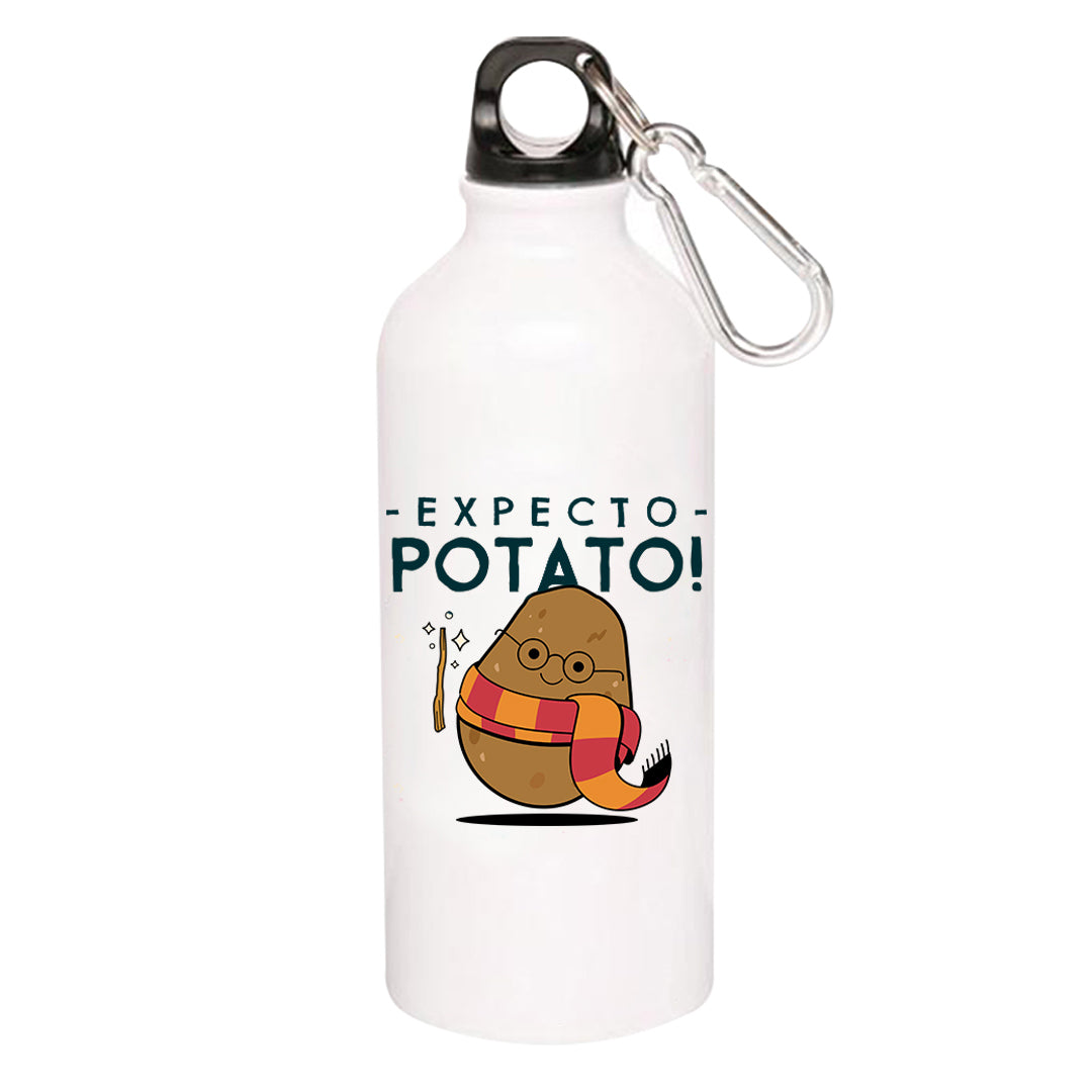 printed expecto potato sipper steel water bottle flask gym shaker printed graphic stylish buy online india the banyan tee tbt men women girls boys unisex