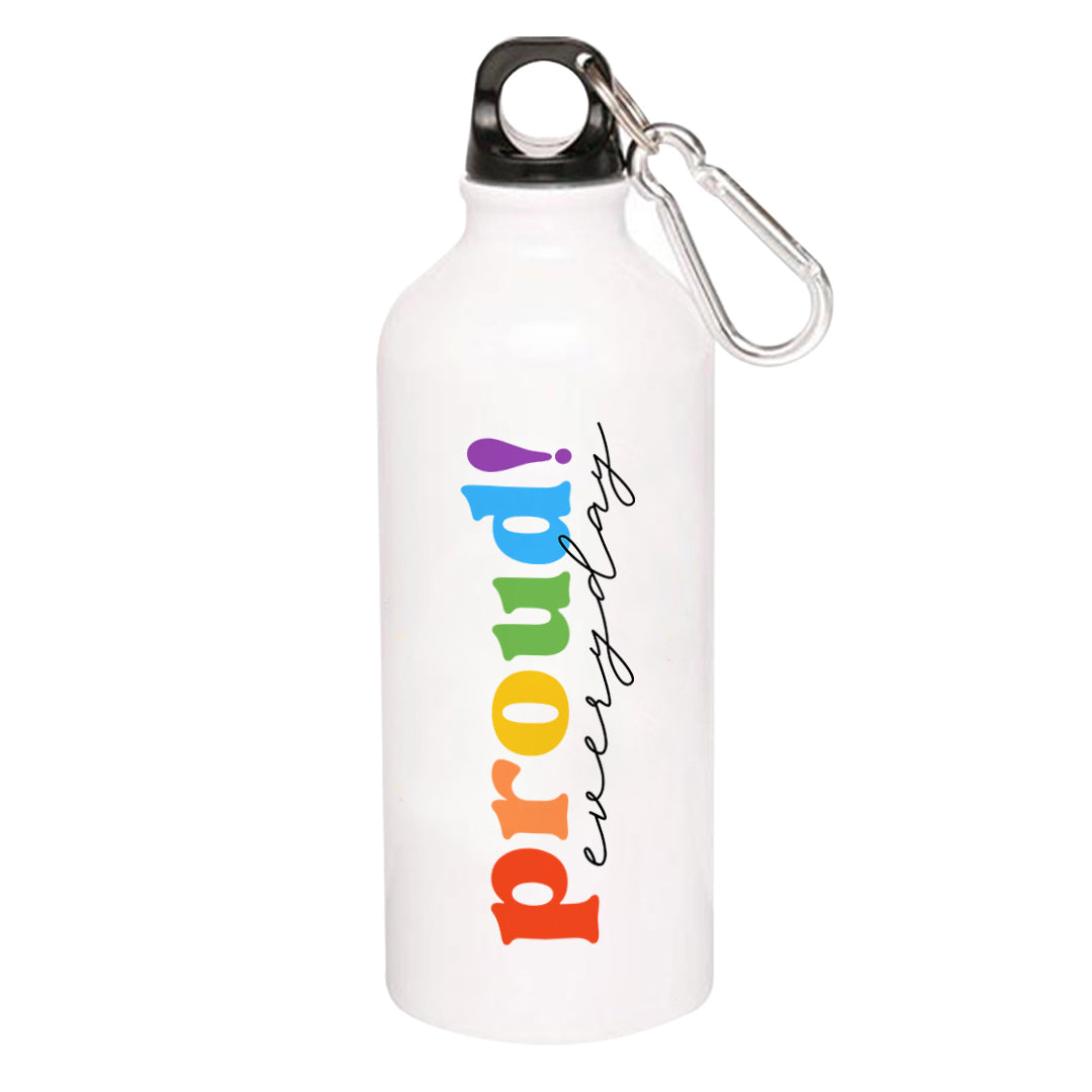pride proud everyday sipper steel water bottle flask gym shaker printed graphic stylish buy online india the banyan tee tbt men women girls boys unisex - lgbtqia+