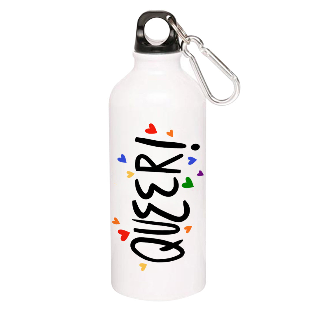 pride queer sipper steel water bottle flask gym shaker printed graphic stylish buy online india the banyan tee tbt men women girls boys unisex - lgbtqia+
