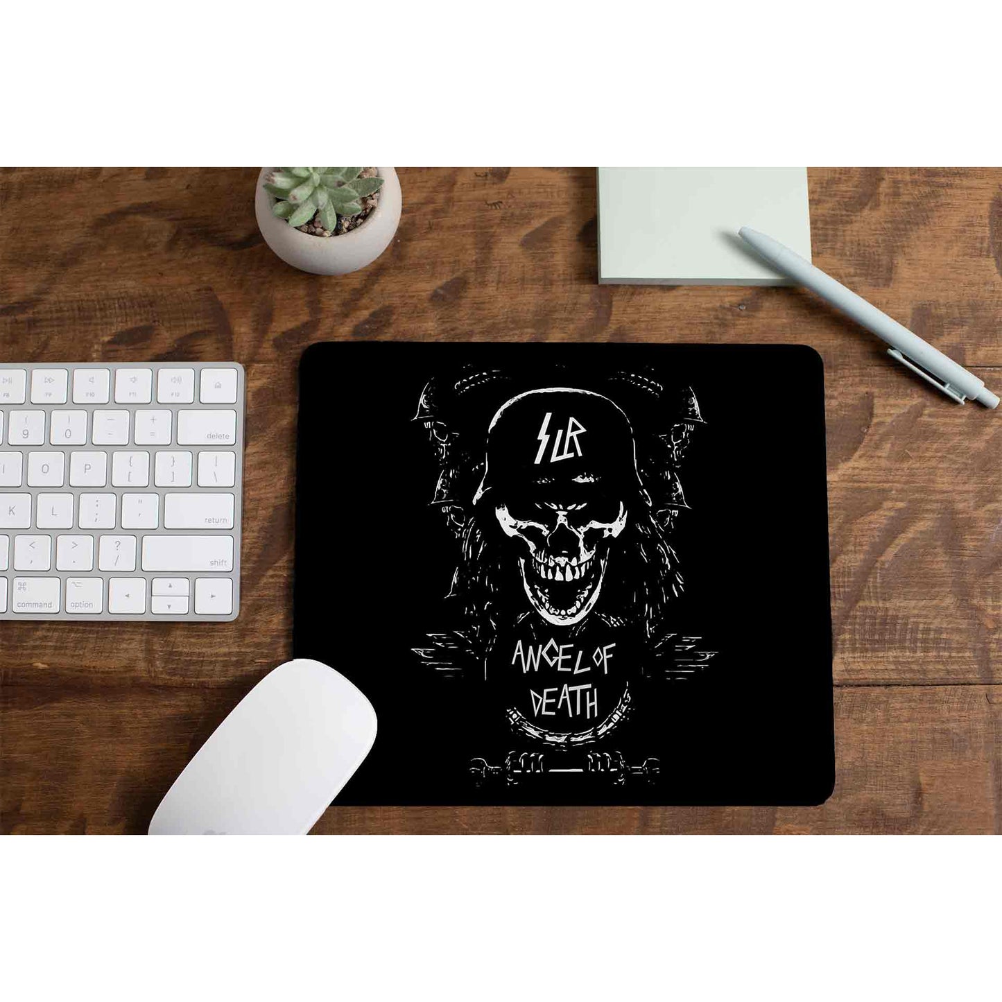 slayer angel of death mousepad logitech large anime music band buy online united states of america usa the banyan tee tbt men women girls boys unisex
