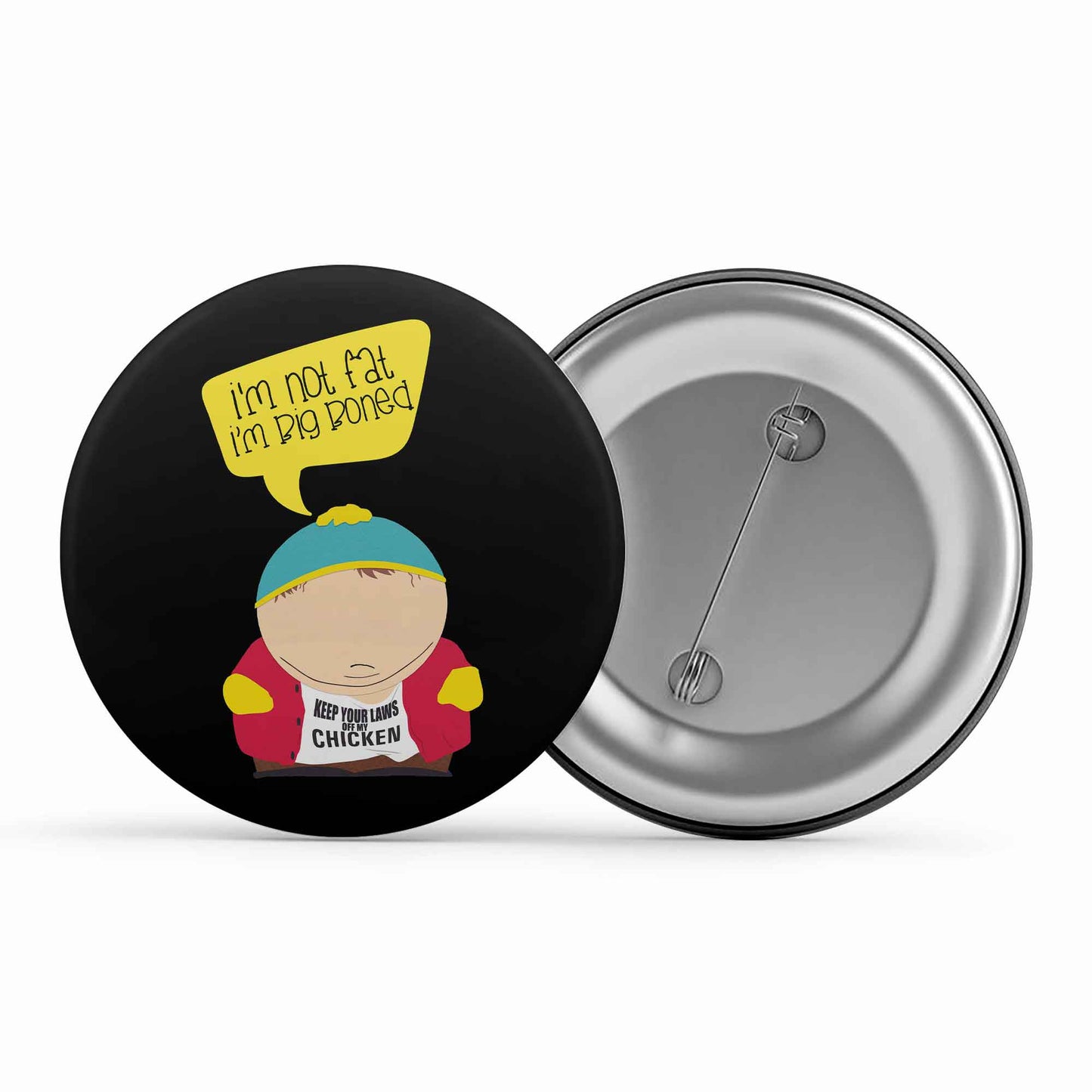 south park big boned badge pin button tv & movies buy online india the banyan tee tbt men women girls boys unisex south park kenny cartman stan kyle cartoon character illustration