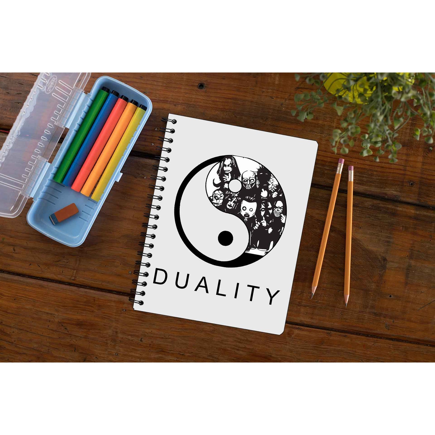 slipknot duality notebook notepad diary buy online united states of america usa the banyan tee tbt unruled