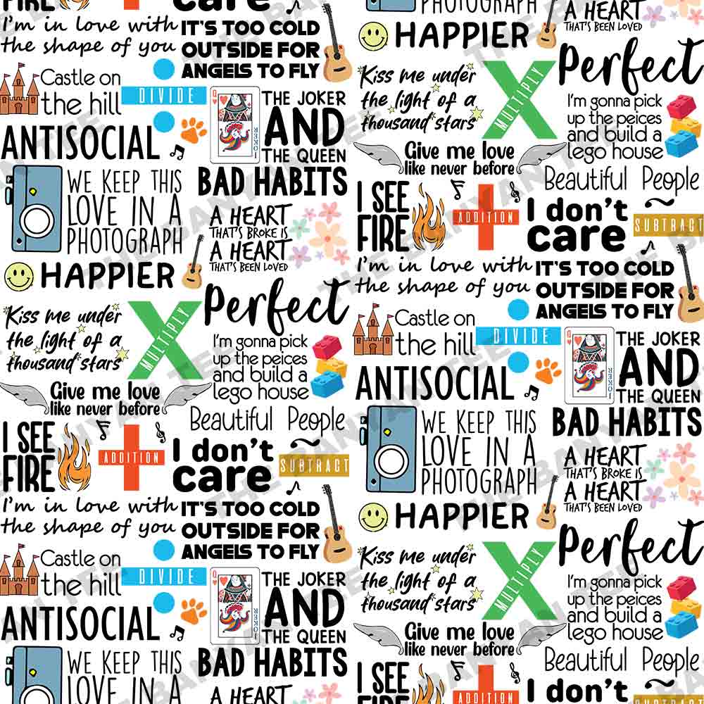 Drawstring Bag - Ginger's Doodle