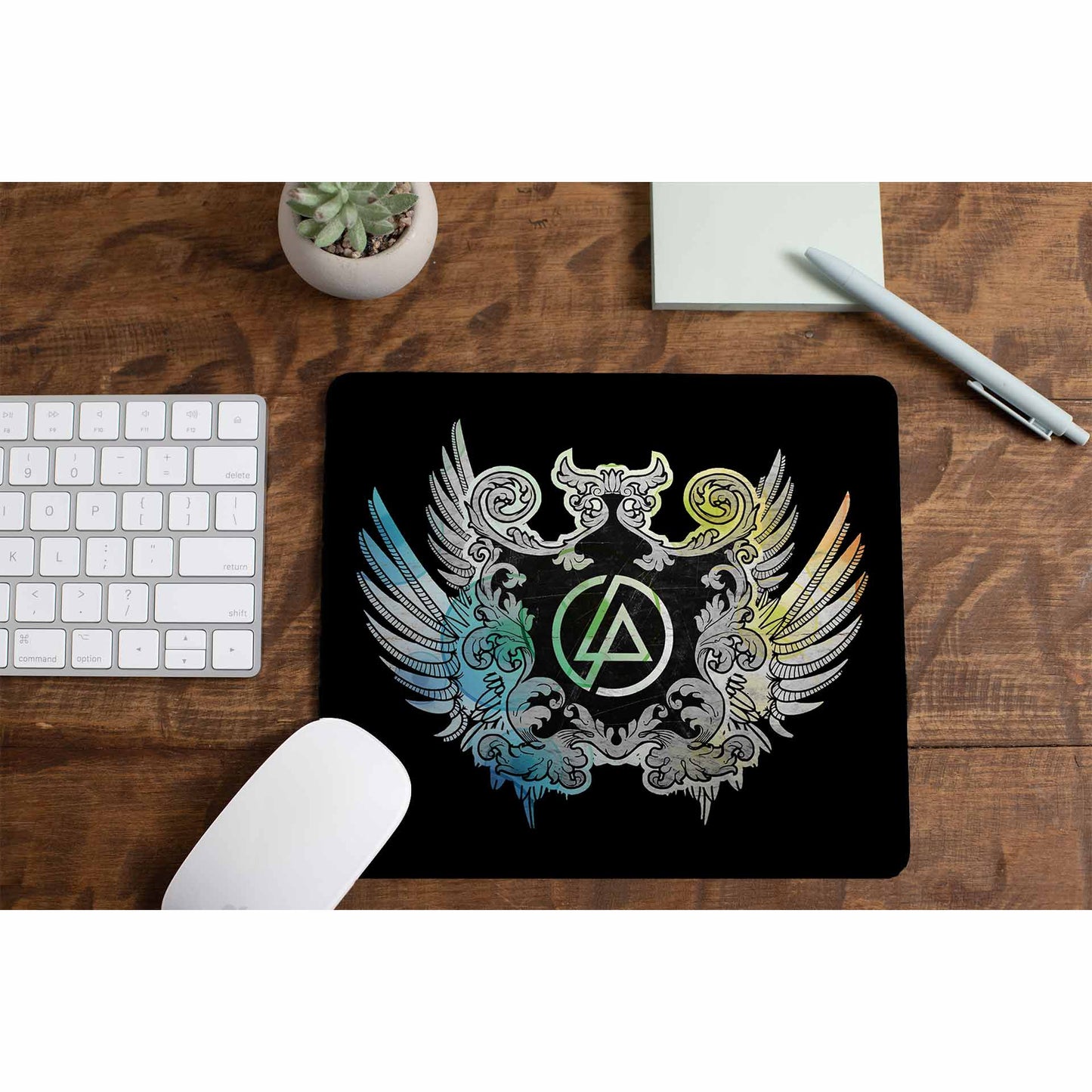 linkin park emblem mousepad logitech large anime music band buy online united states of america usa the banyan tee tbt men women girls boys unisex