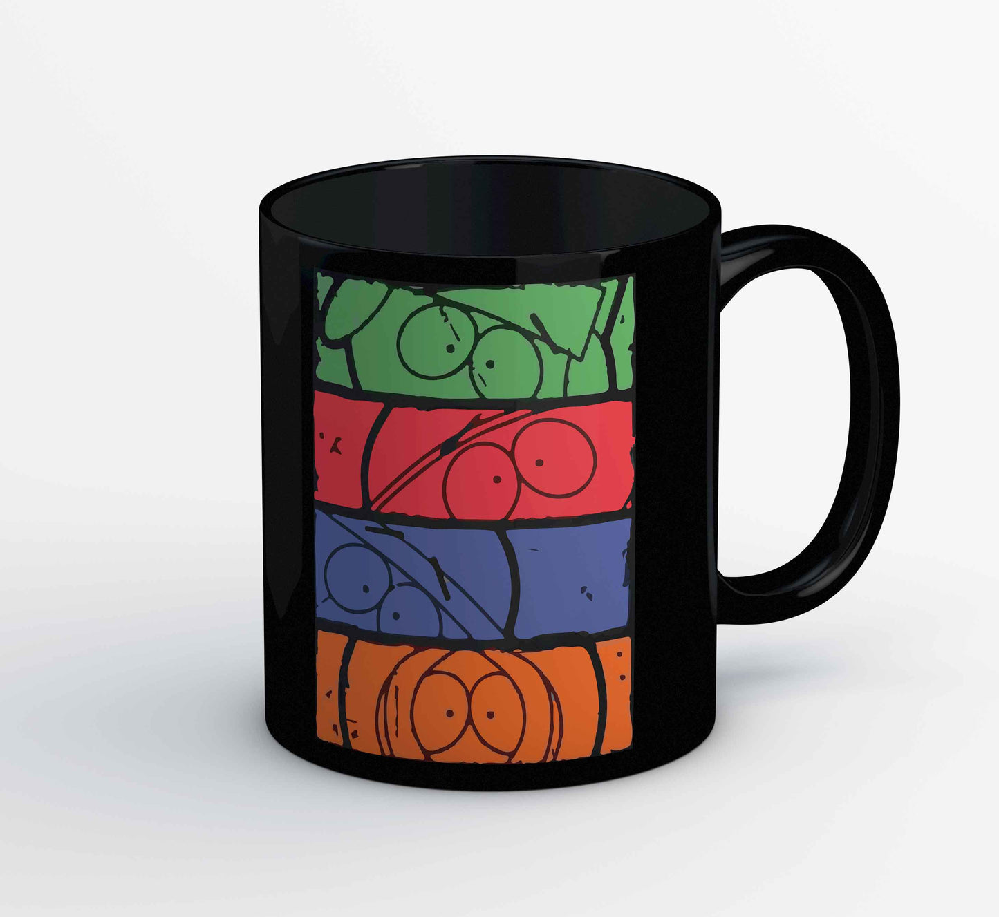 south park fan art mug coffee ceramic tv & movies buy online usa united states of america the banyan tee tbt men women girls boys unisex south park kenny cartman stan kyle cartoon character illustration