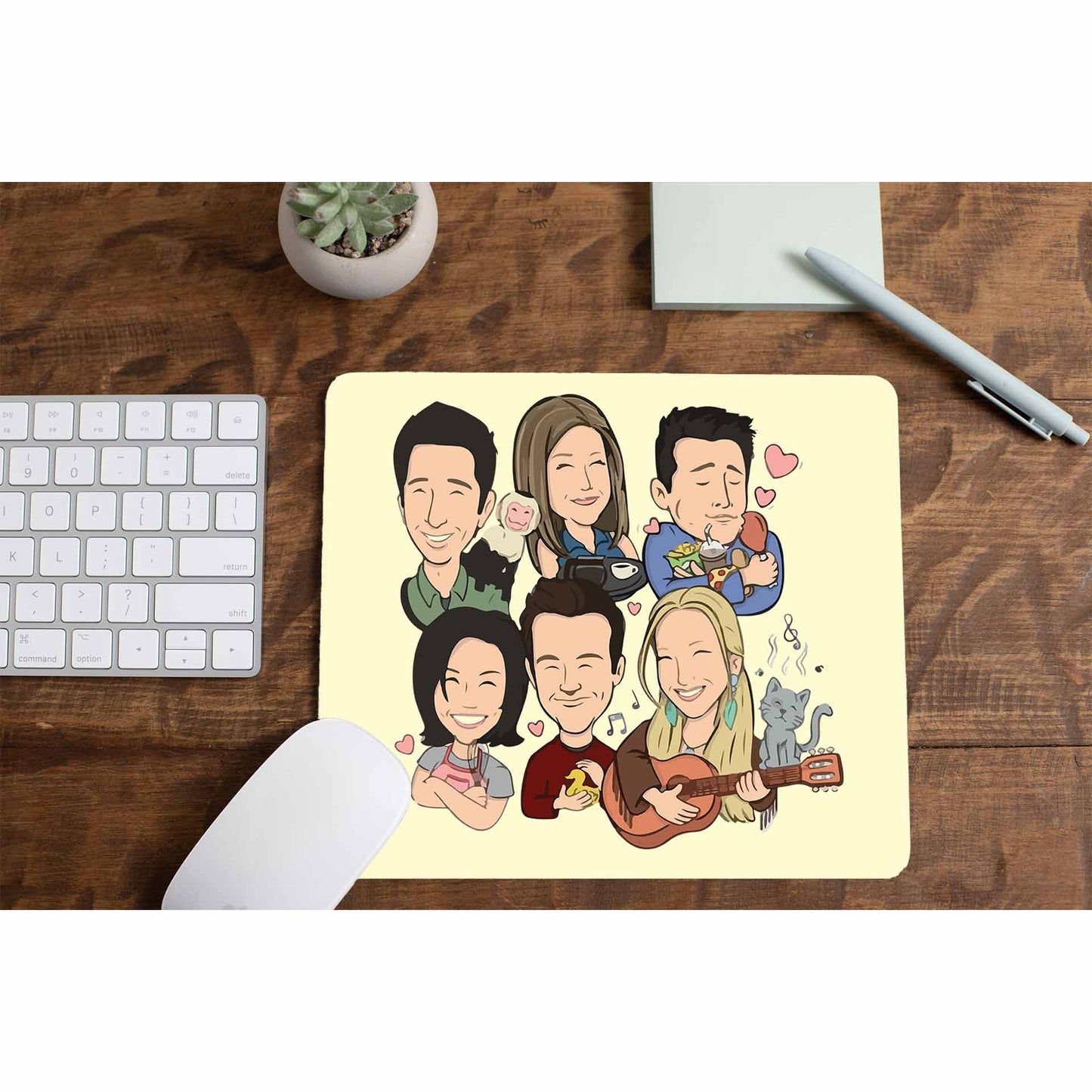 Friends Mousepad - Friends The Banyan Tee TBT