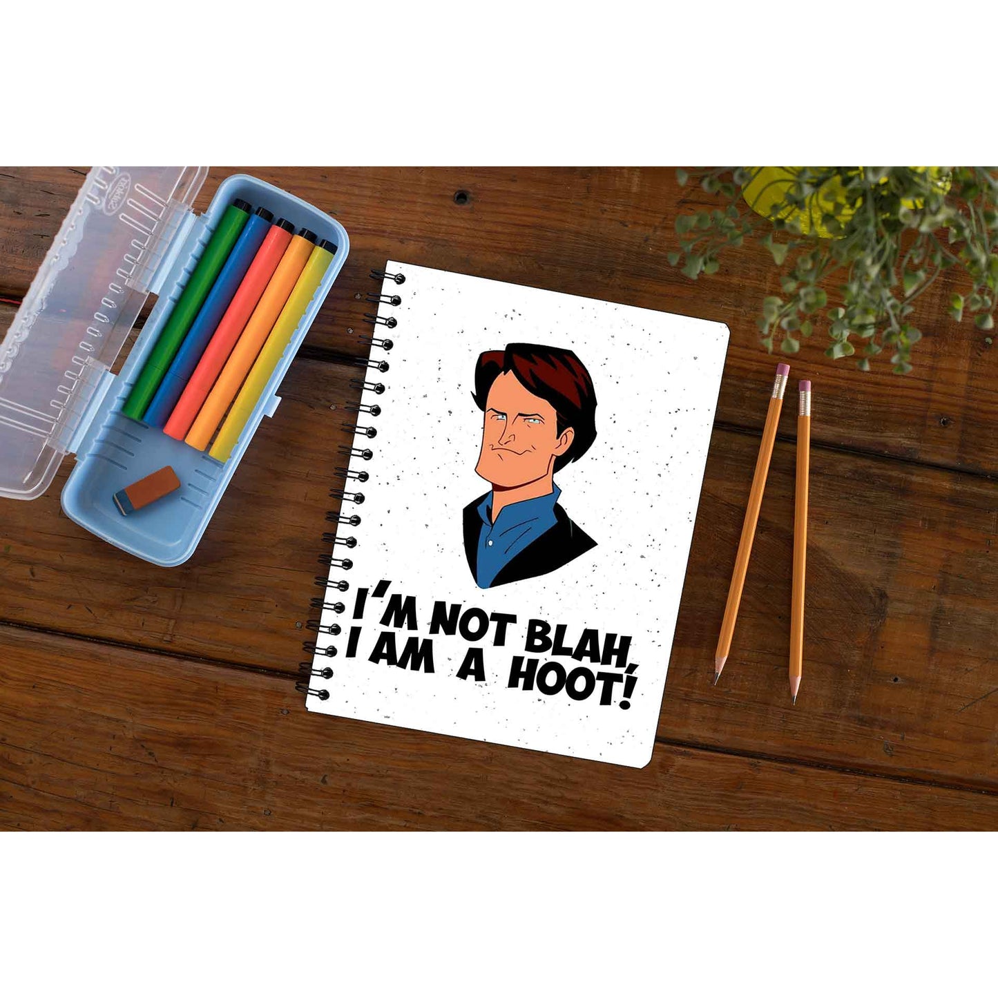 Friends Notebook - Chandler Quote The Banyan Tee TBT