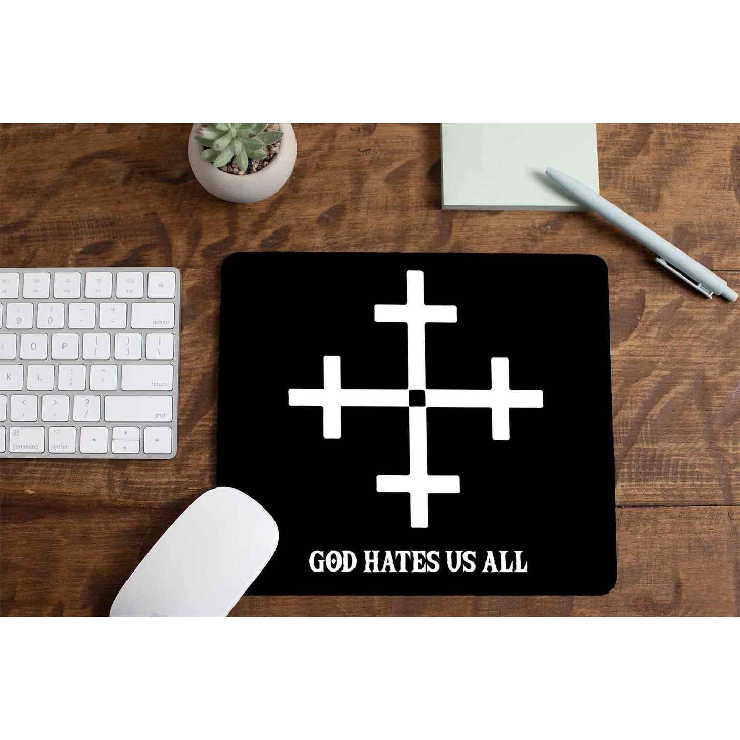 slayer god hates us all mousepad logitech large anime music band buy online united states of america usa the banyan tee tbt men women girls boys unisex