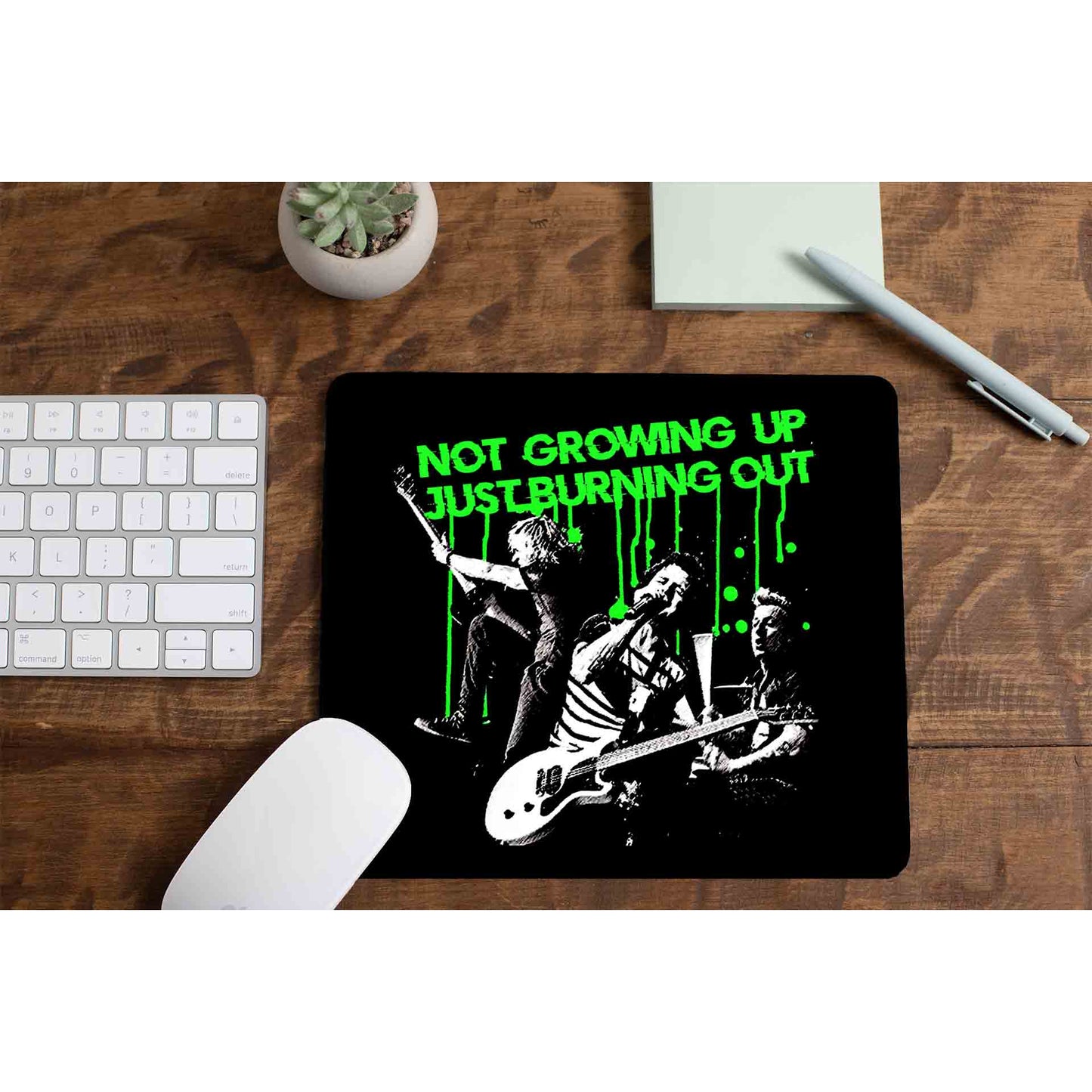 green day burnout mousepad logitech large anime music band buy online united states of america usa the banyan tee tbt men women girls boys unisex not growing up just burning out