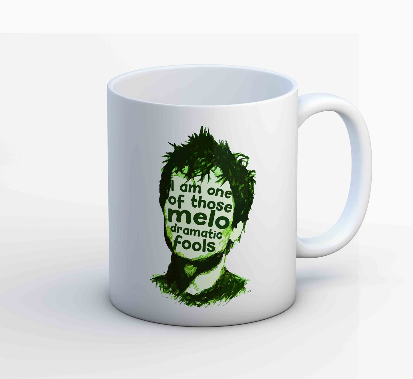 green day basket case mug coffee ceramic music band buy online usa united states of america the banyan tee tbt men women girls boys unisex i am one of those melodramatic fools