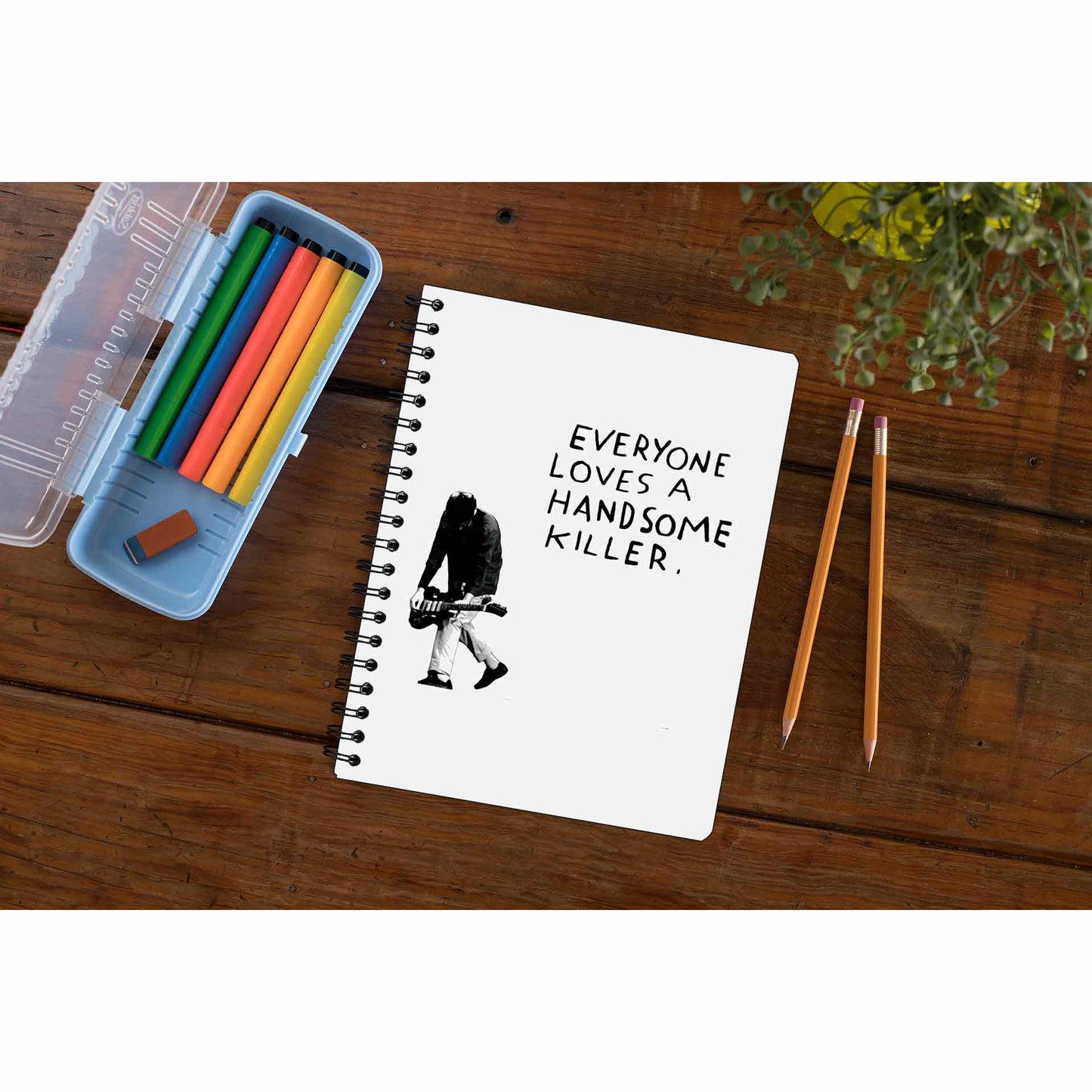 red hot chili peppers handsome killer notebook notepad diary buy online united states of america usa the banyan tee tbt unruled