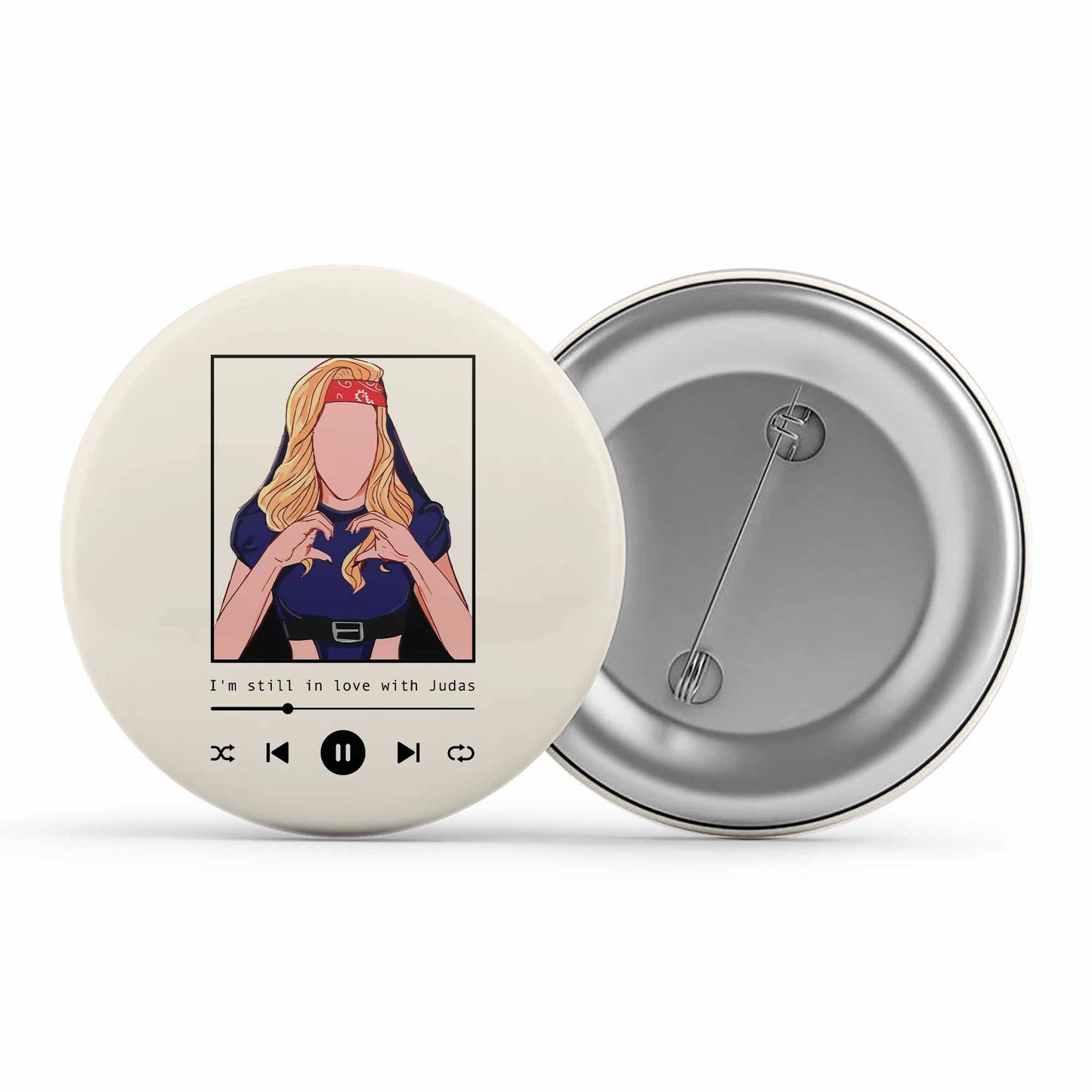 lady gaga judas badge pin button music band buy online united states of america usa the banyan tee tbt men women girls boys unisex