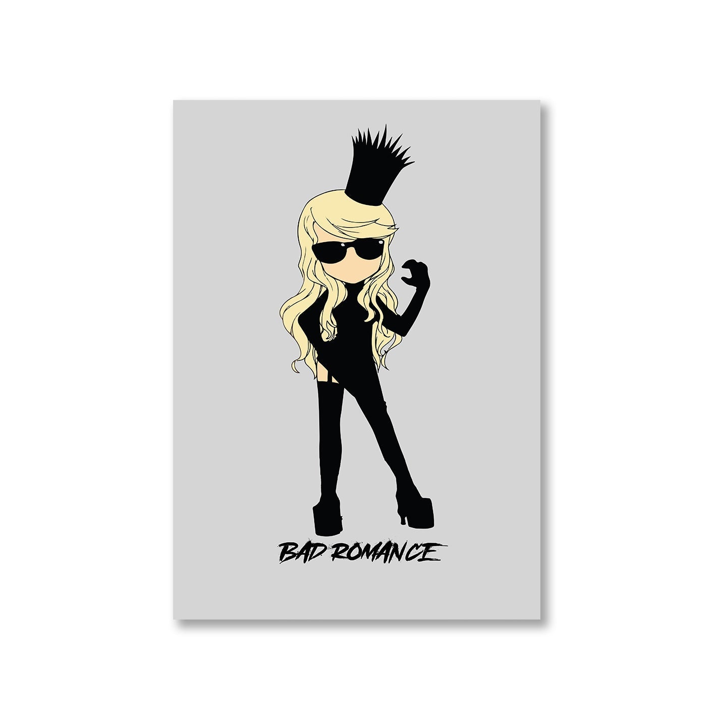 lady gaga bad romance poster wall art buy online united states of america usa the banyan tee tbt a4