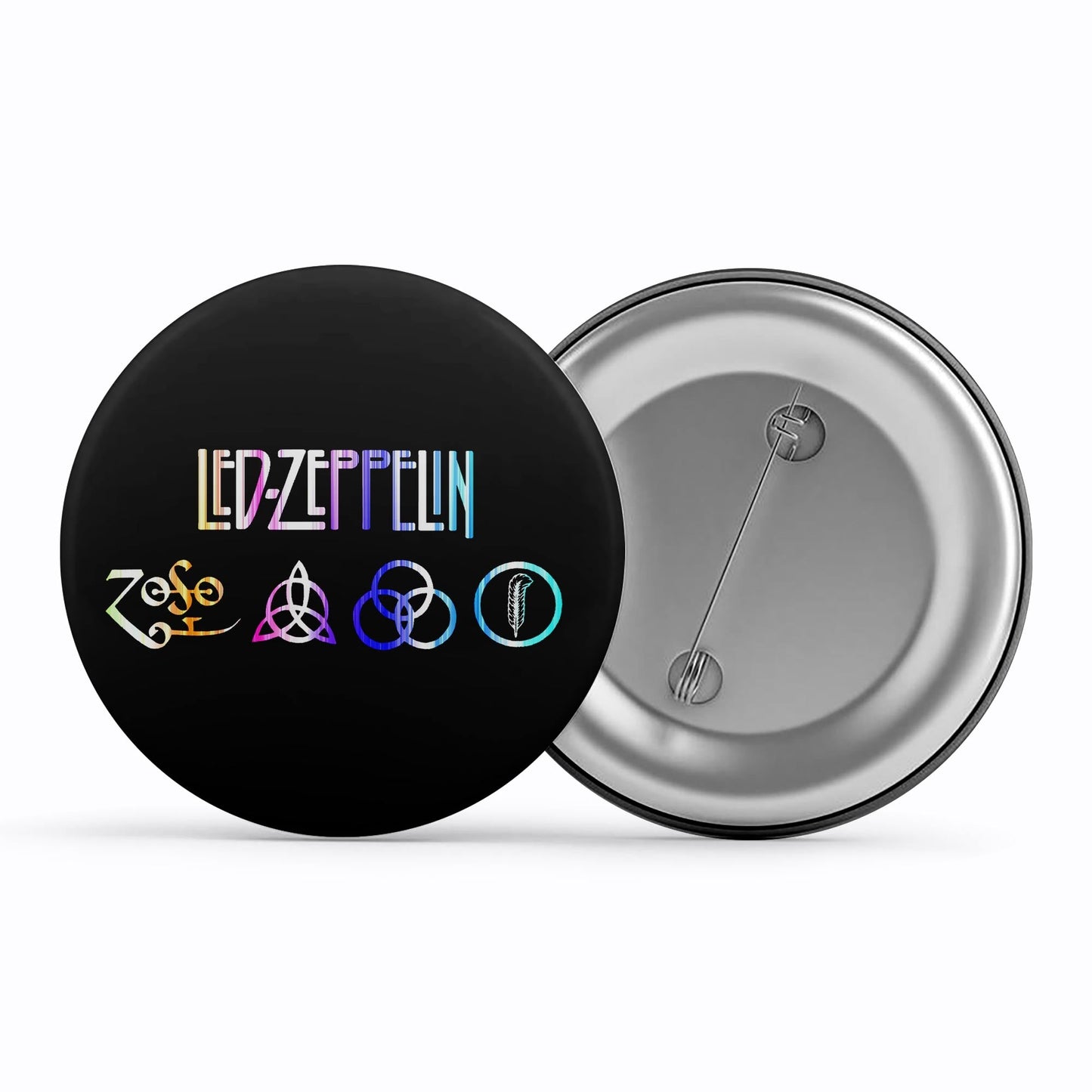 Led Zeppelin Badge Metal Pin Button The Banyan Tee TBT