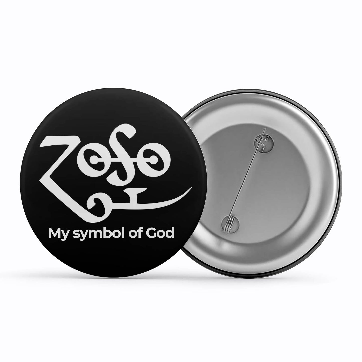 Led Zeppelin Badge Metal Pin Button The Banyan Tee TBT