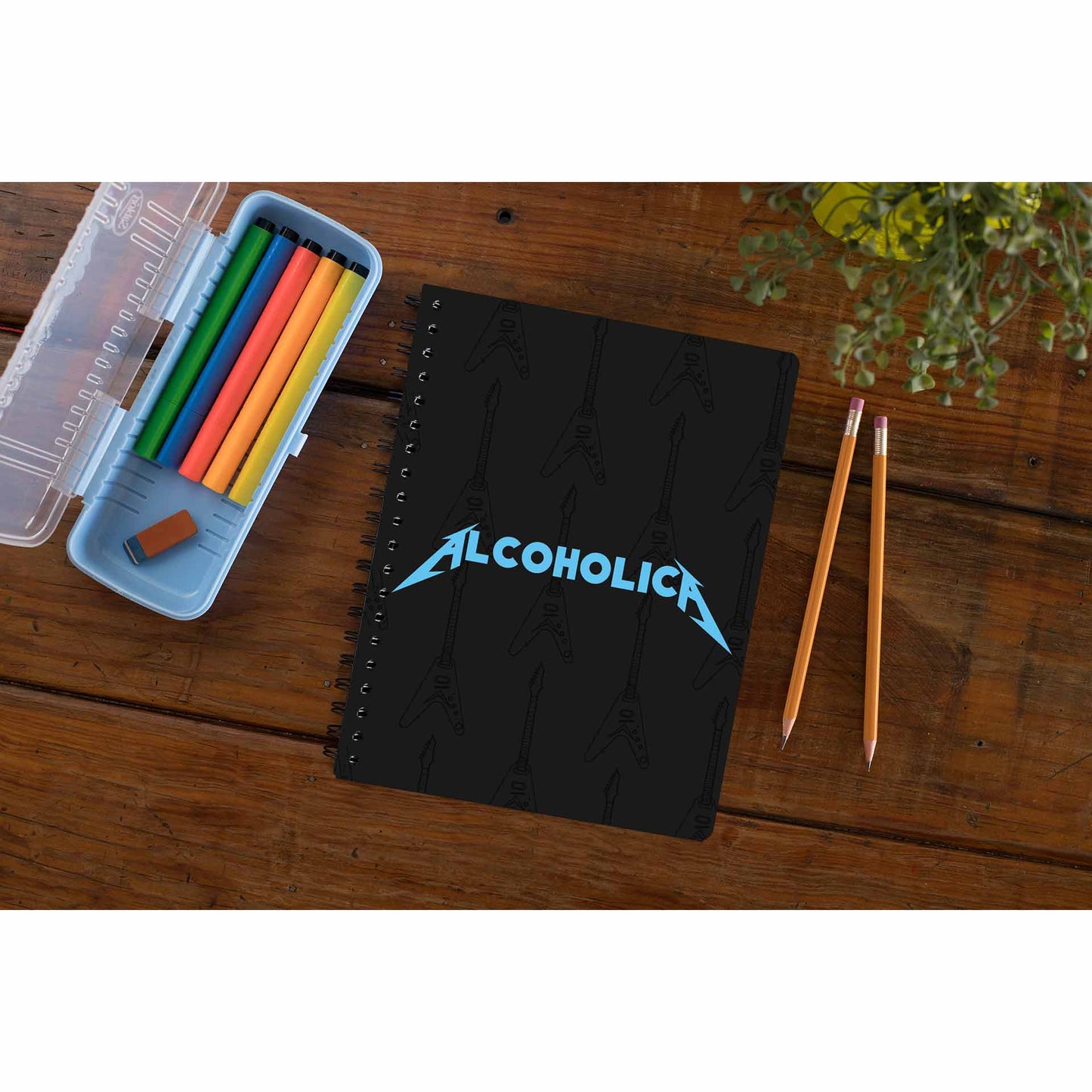 Metallica Notebook Notepad Diary The Banyan Tee TBT