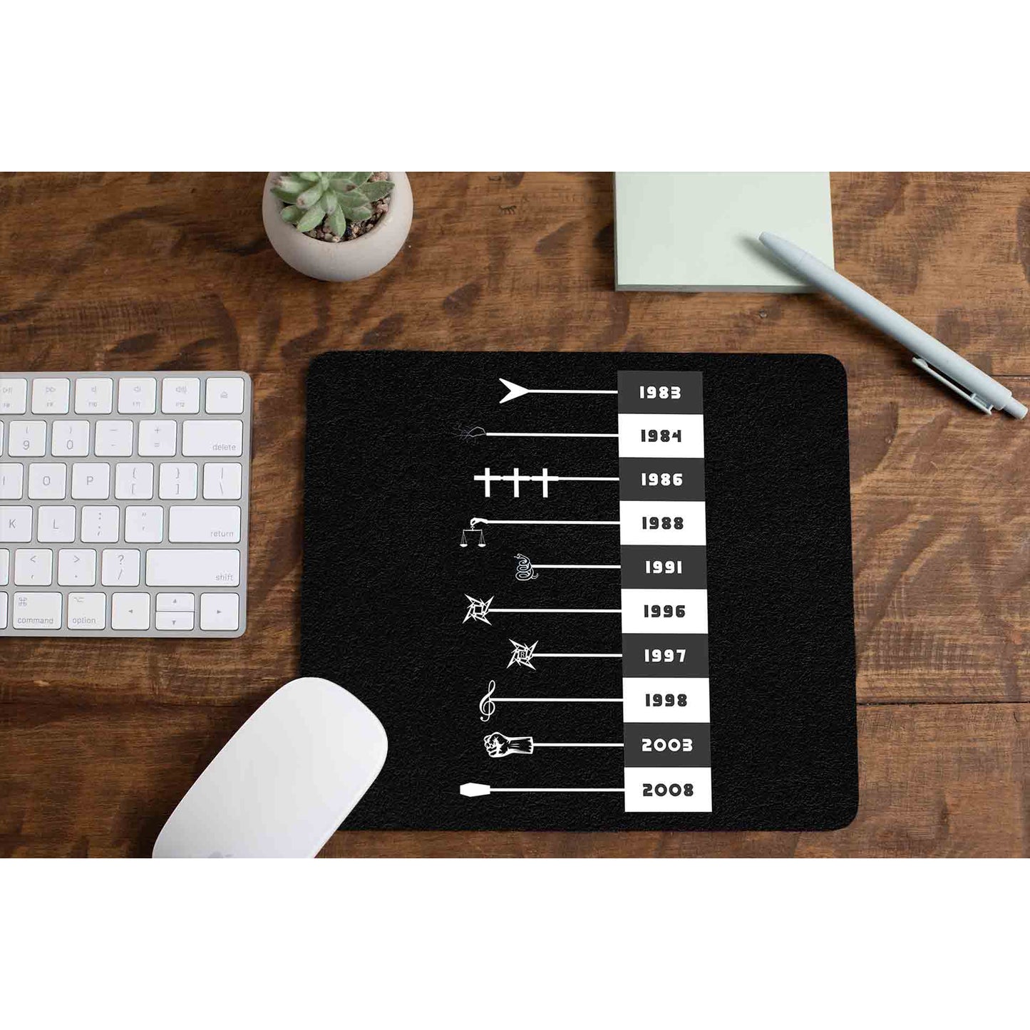 Metallica Mousepad Death Magnetic Gaming The Banyan Tee TBT