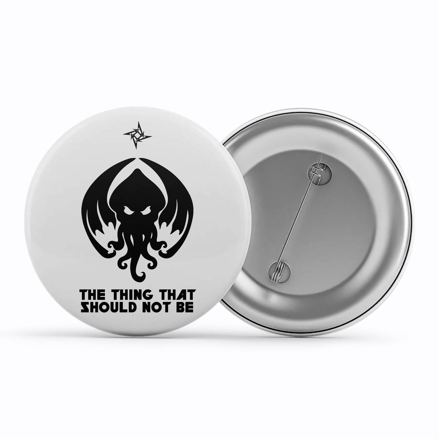 Metallica Badge Metal Pin Button The Banyan Tee TBT