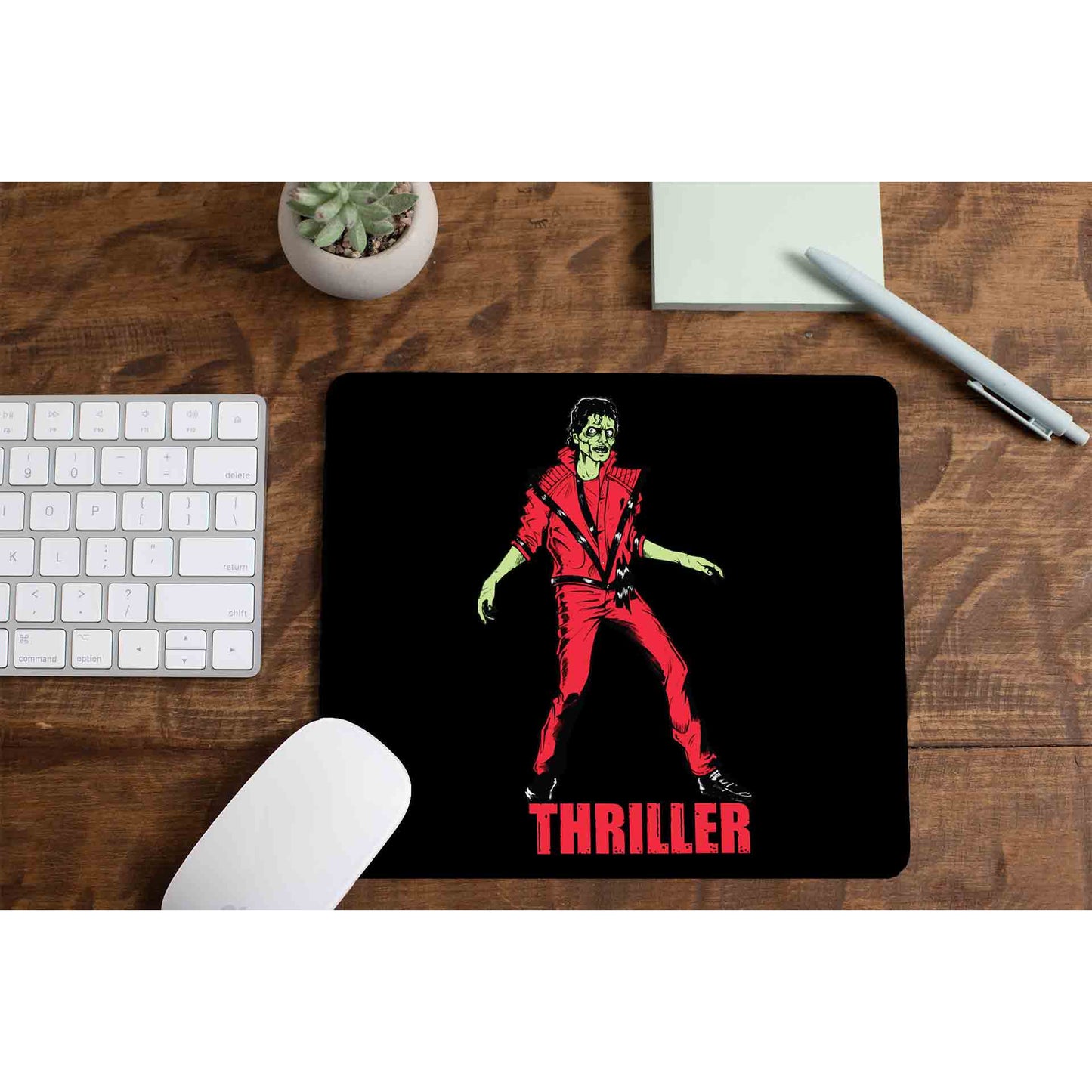 michael jackson thriller mousepad logitech large anime music band buy online united states of america usa the banyan tee tbt men women girls boys unisex