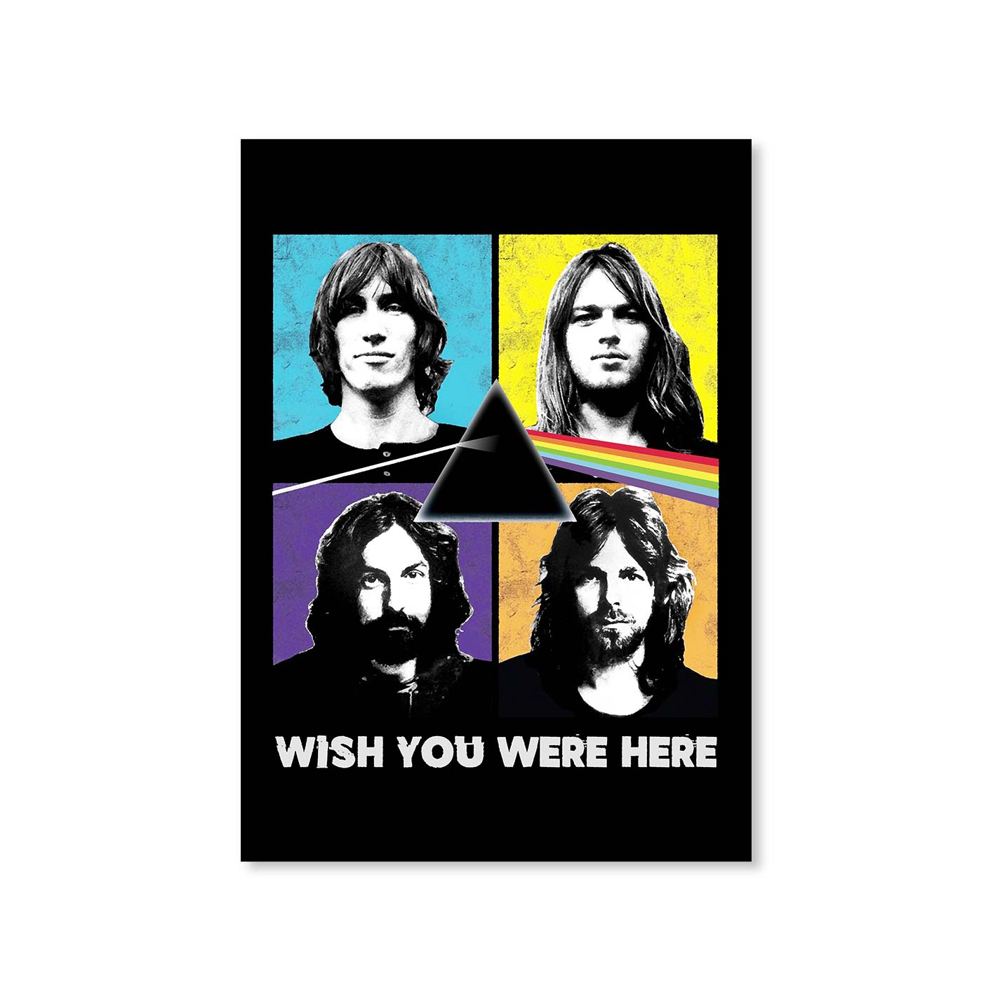Buy Pink Floyd Poster - Wish They Were Here at 5% OFF 🤑 – The Banyan Tee