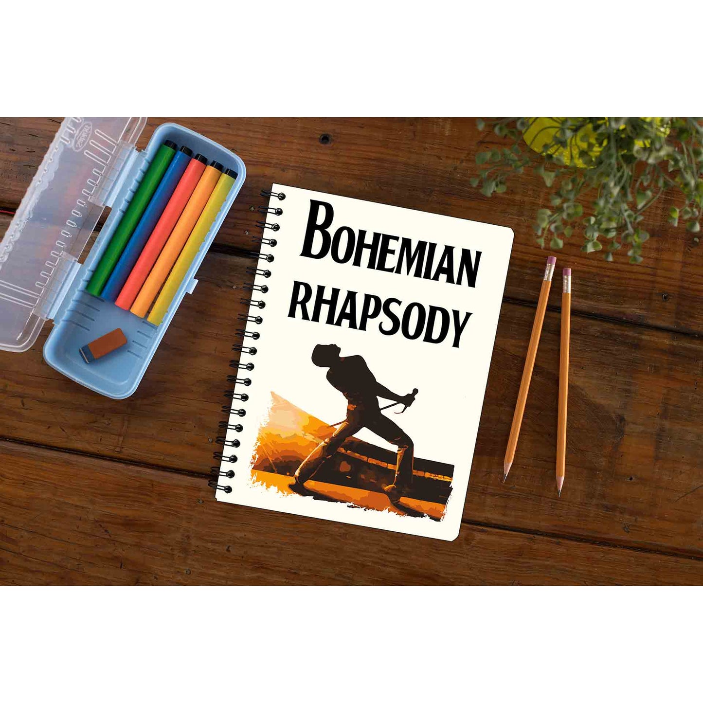 queen bohemian rhapsody notebook notepad diary buy online united states of america usa the banyan tee tbt unruled