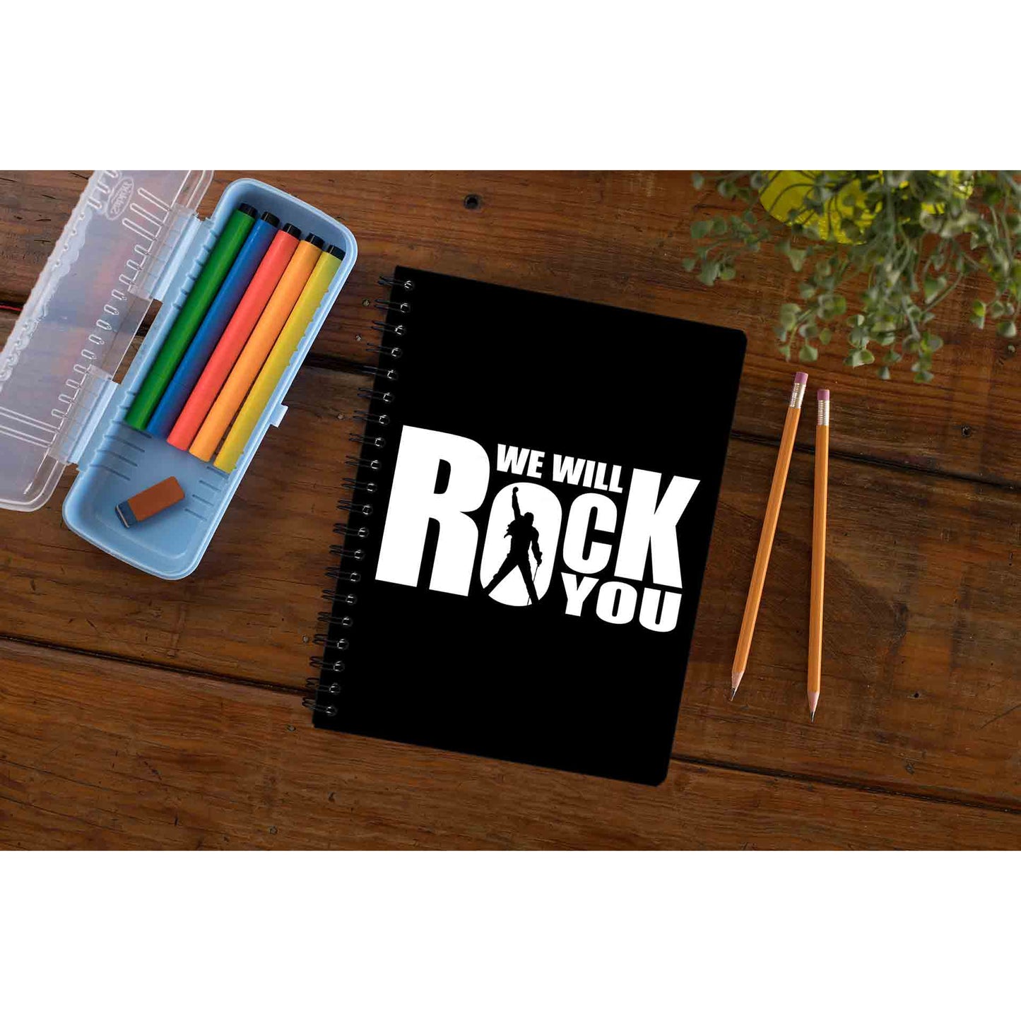 queen rock you notebook notepad diary buy online united states of america usa the banyan tee tbt unruled