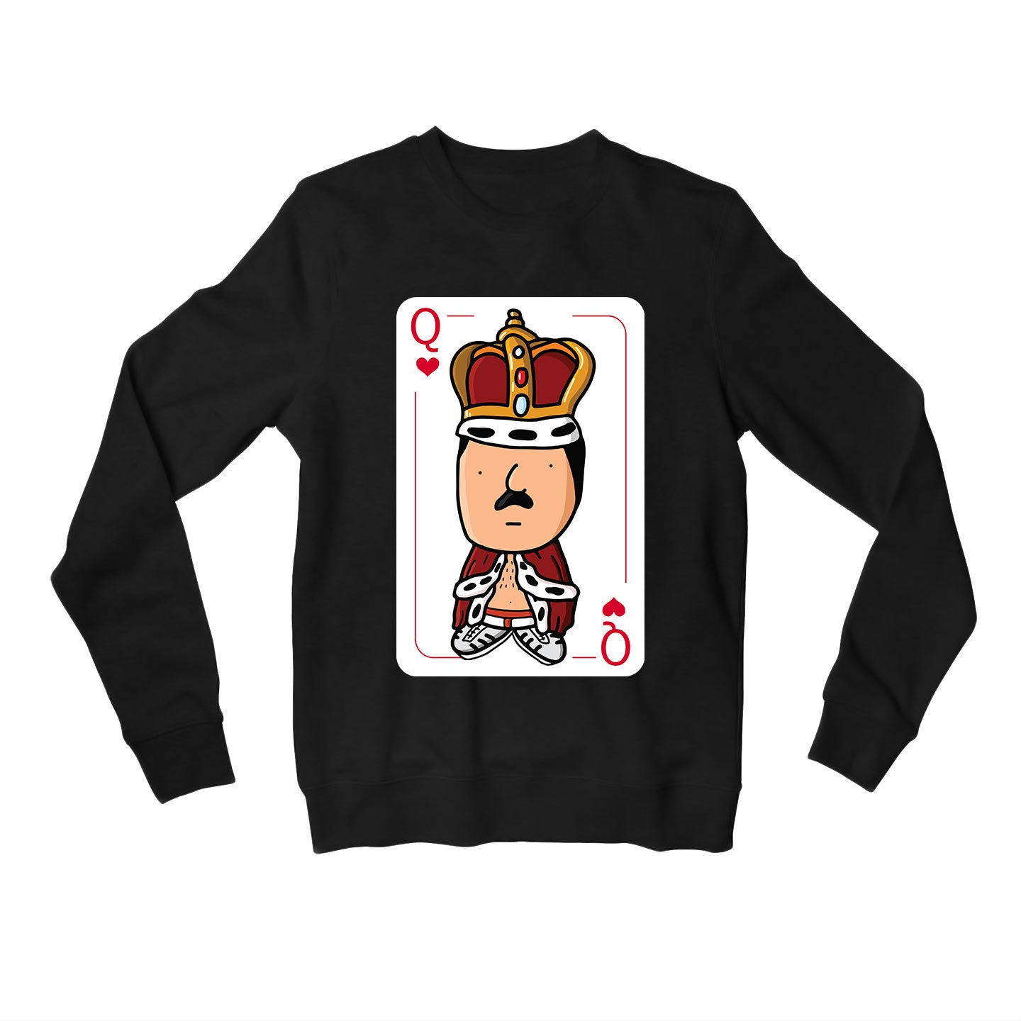 Queen Sweatshirt The Queen Card