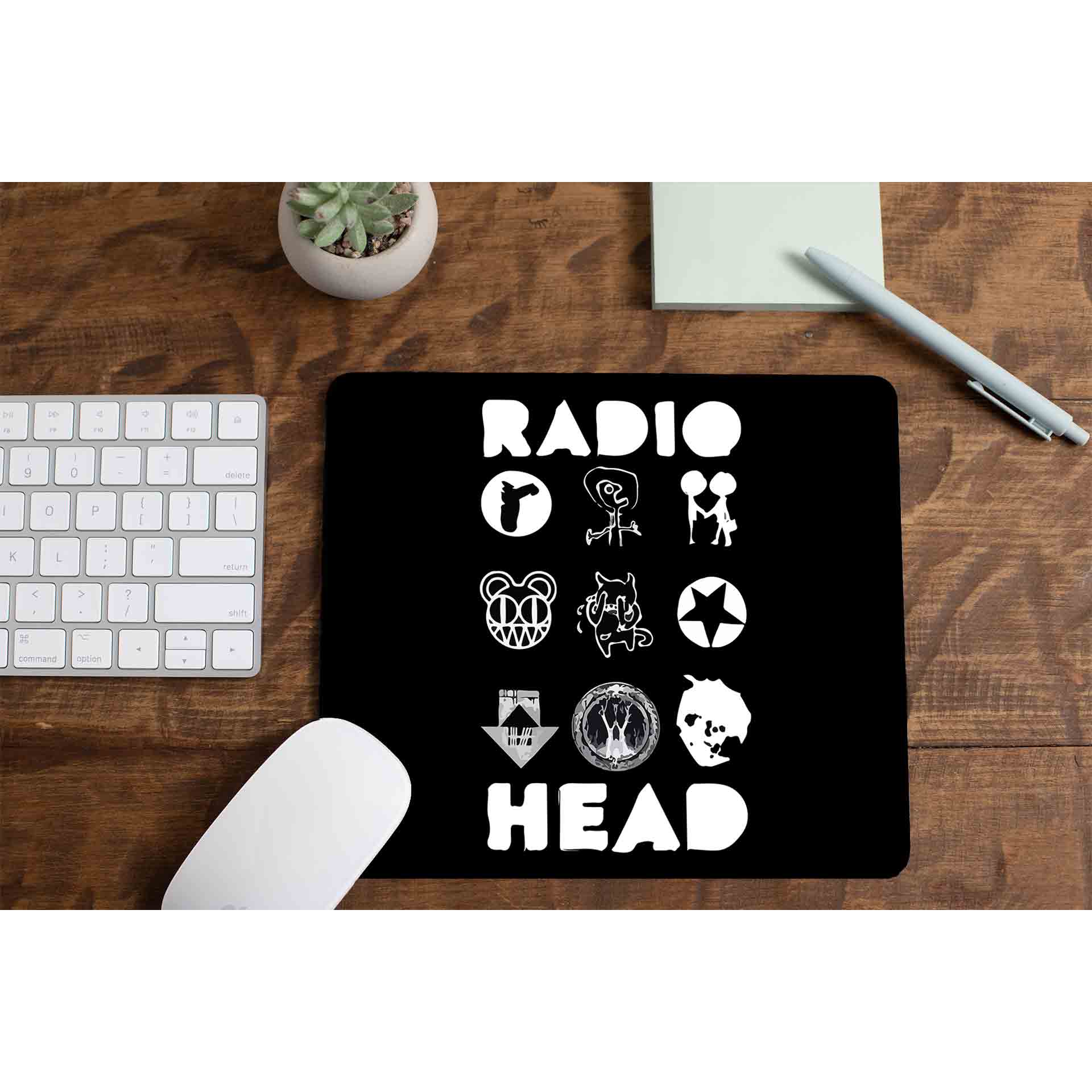Radiohead Mousepad - Album Arts