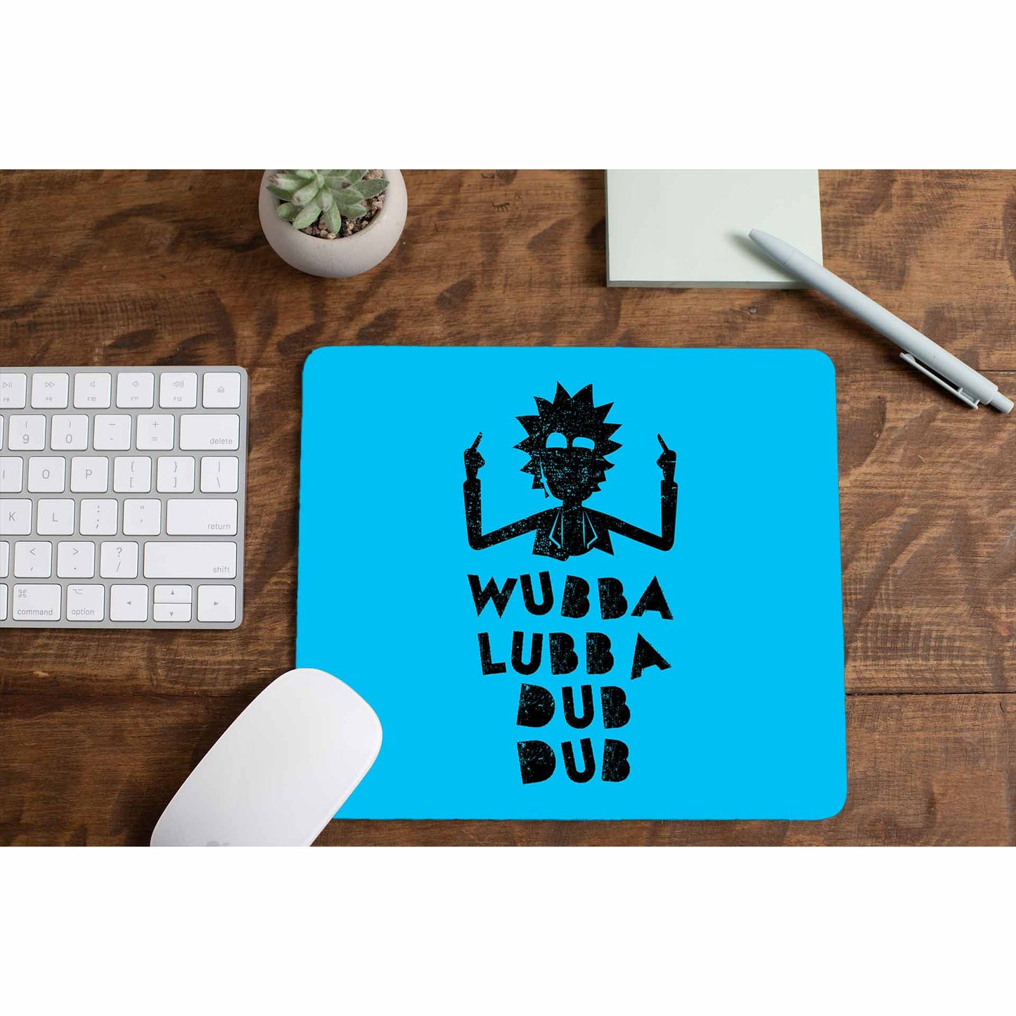rick and morty wubba lubba dub dub mousepad logitech large anime buy online united states of america usa the banyan tee tbt men women girls boys unisex rick and morty online summer beth mr meeseeks jerry quote vector art clothing accessories merchandise