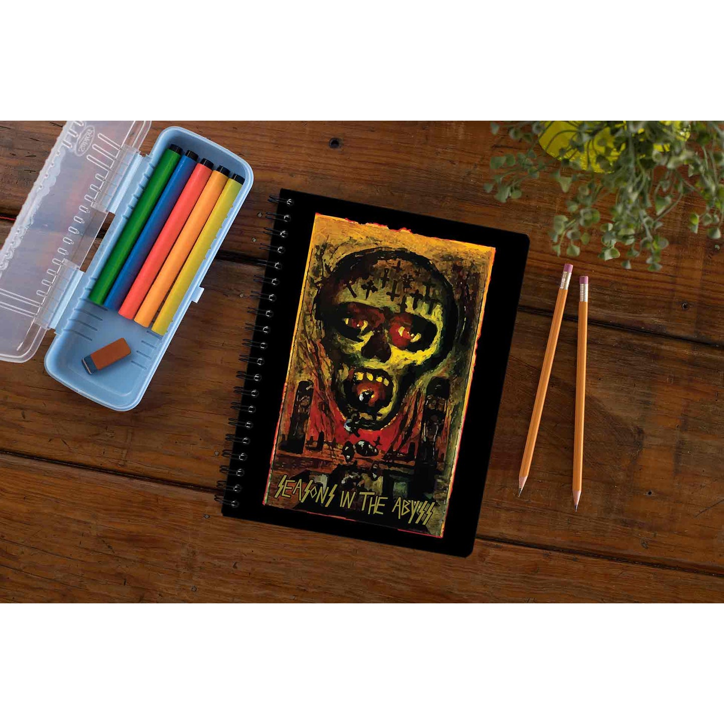 slayer seasons in the abyss notebook notepad diary buy online united states of america usa the banyan tee tbt unruled