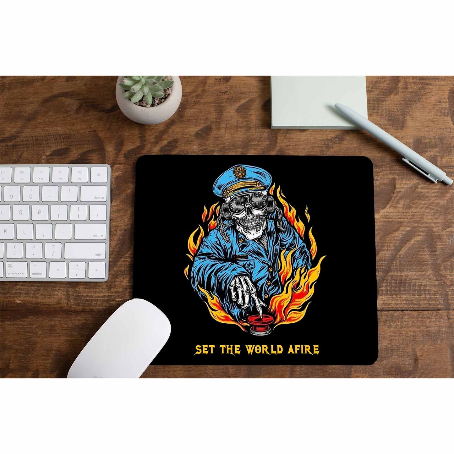 megadeth set the world afire mousepad logitech large anime music band buy online united states of america usa the banyan tee tbt men women girls boys unisex