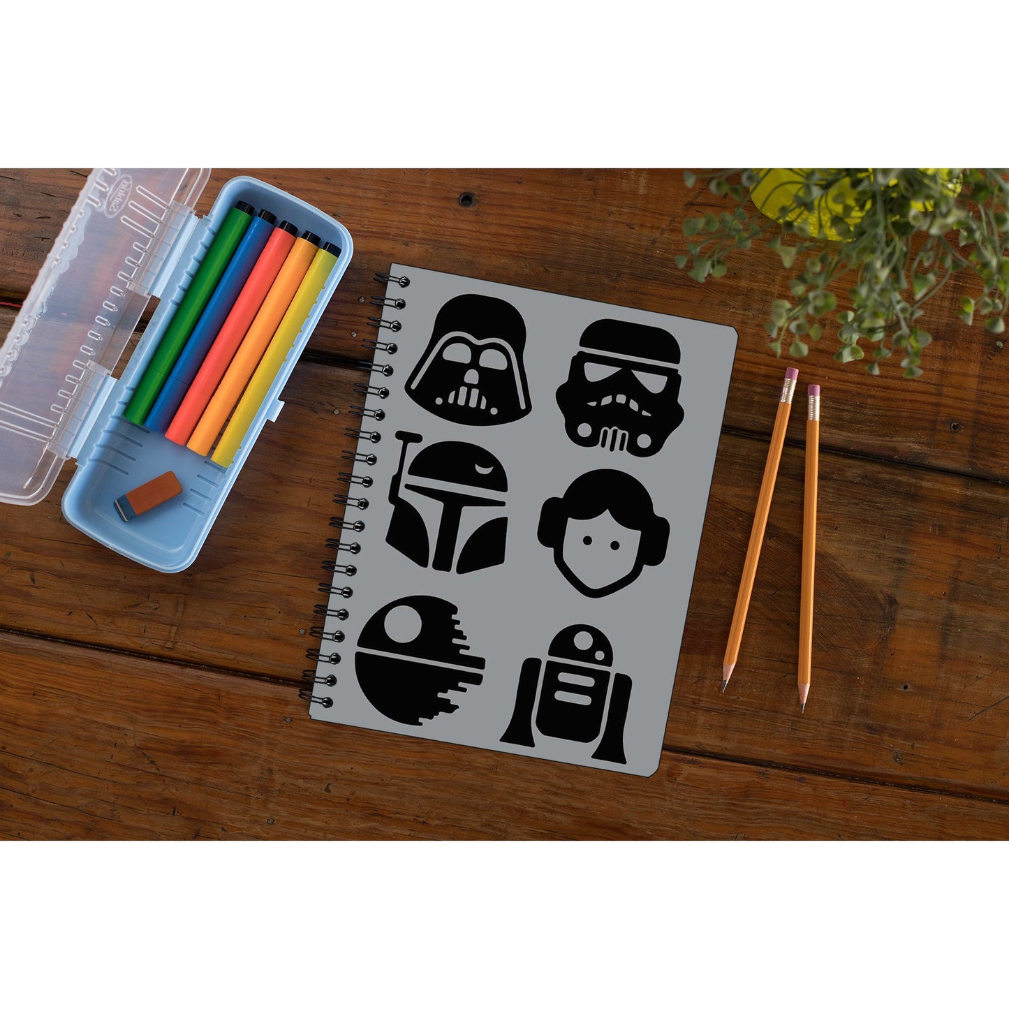 star wars star cast notebook notepad diary buy online united states of america usa the banyan tee tbt unruled