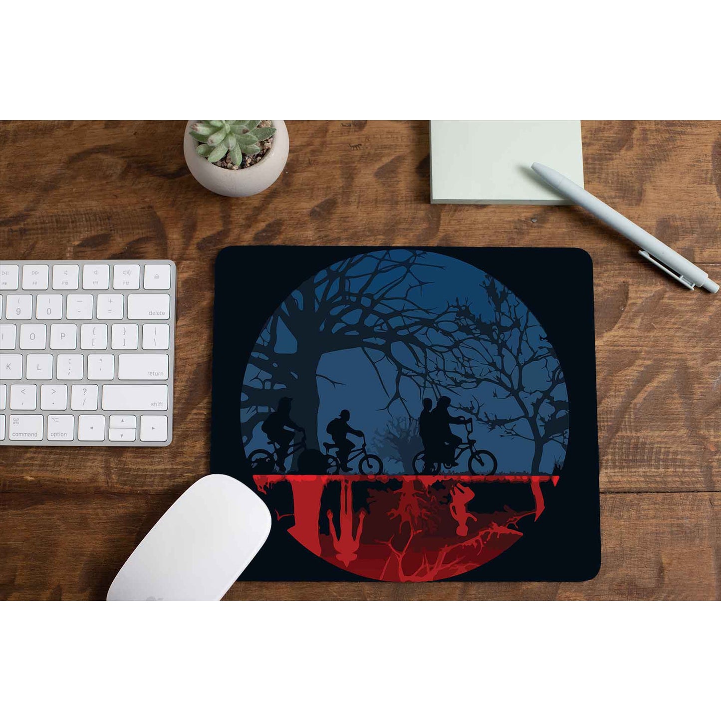 stranger things the upside down mousepad logitech large anime tv & movies buy online united states of america usa the banyan tee tbt men women girls boys unisex stranger things eleven demogorgon shadow monster dustin quote vector art clothing accessories merchandise