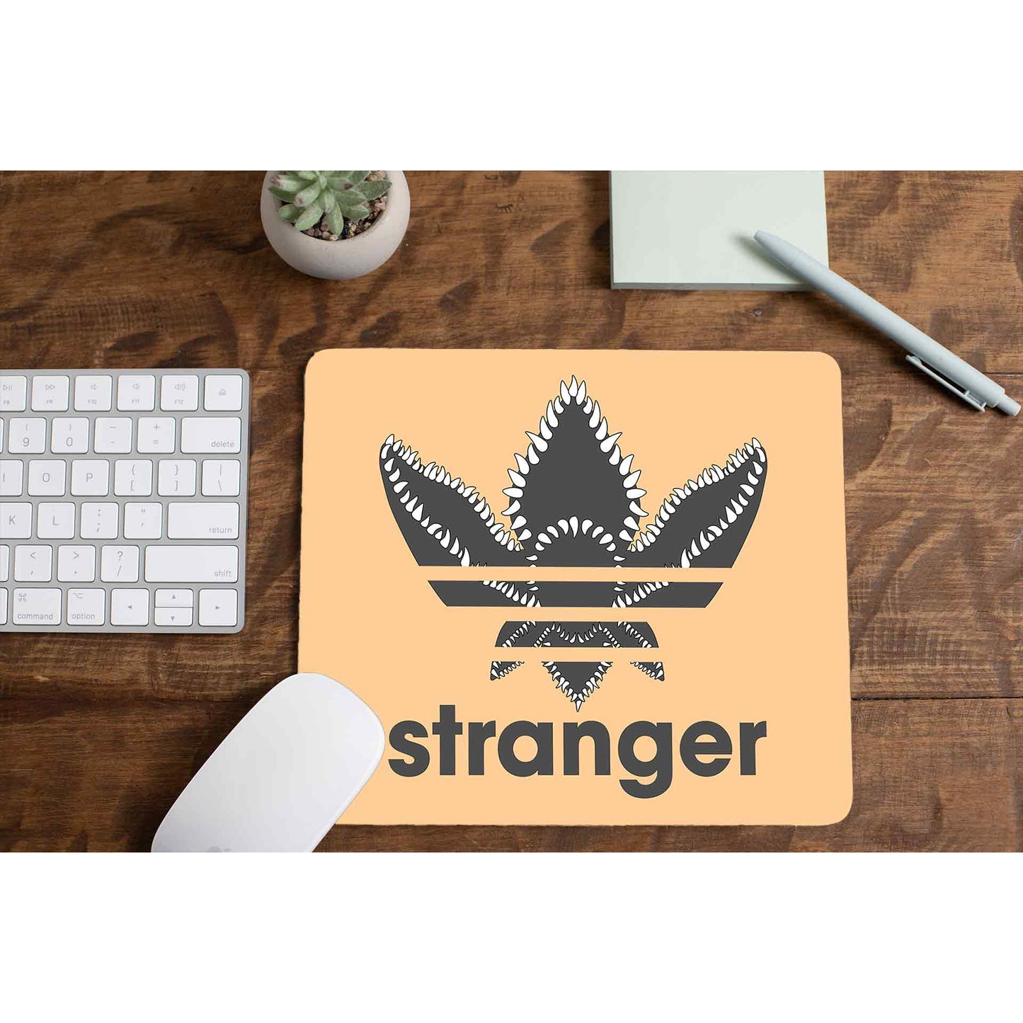 stranger things stranger mousepad logitech large anime tv & movies buy online united states of america usa the banyan tee tbt men women girls boys unisex stranger things eleven demogorgon shadow monster dustin quote vector art clothing accessories merchandise