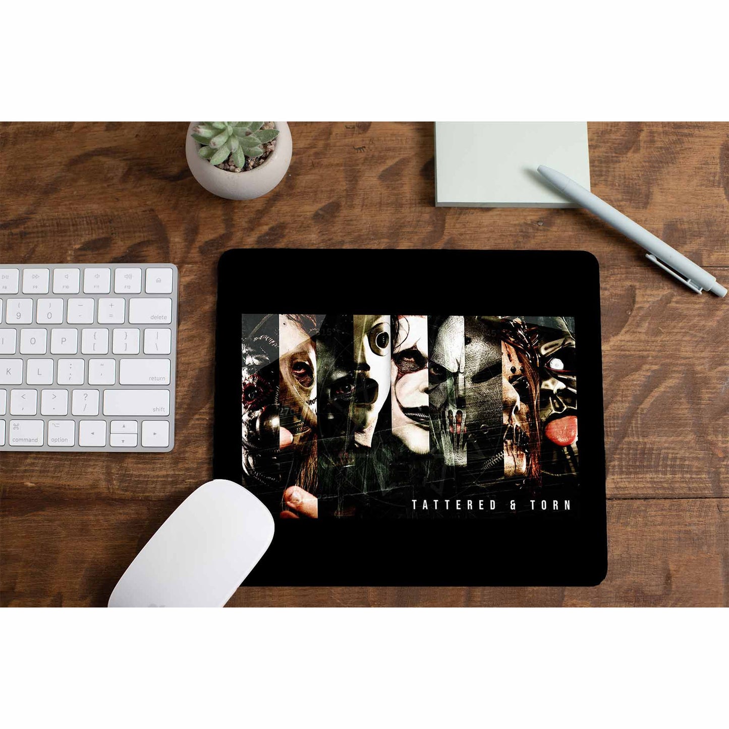 slipknot tattered and torn mousepad logitech large anime music band buy online united states of america usa the banyan tee tbt men women girls boys unisex