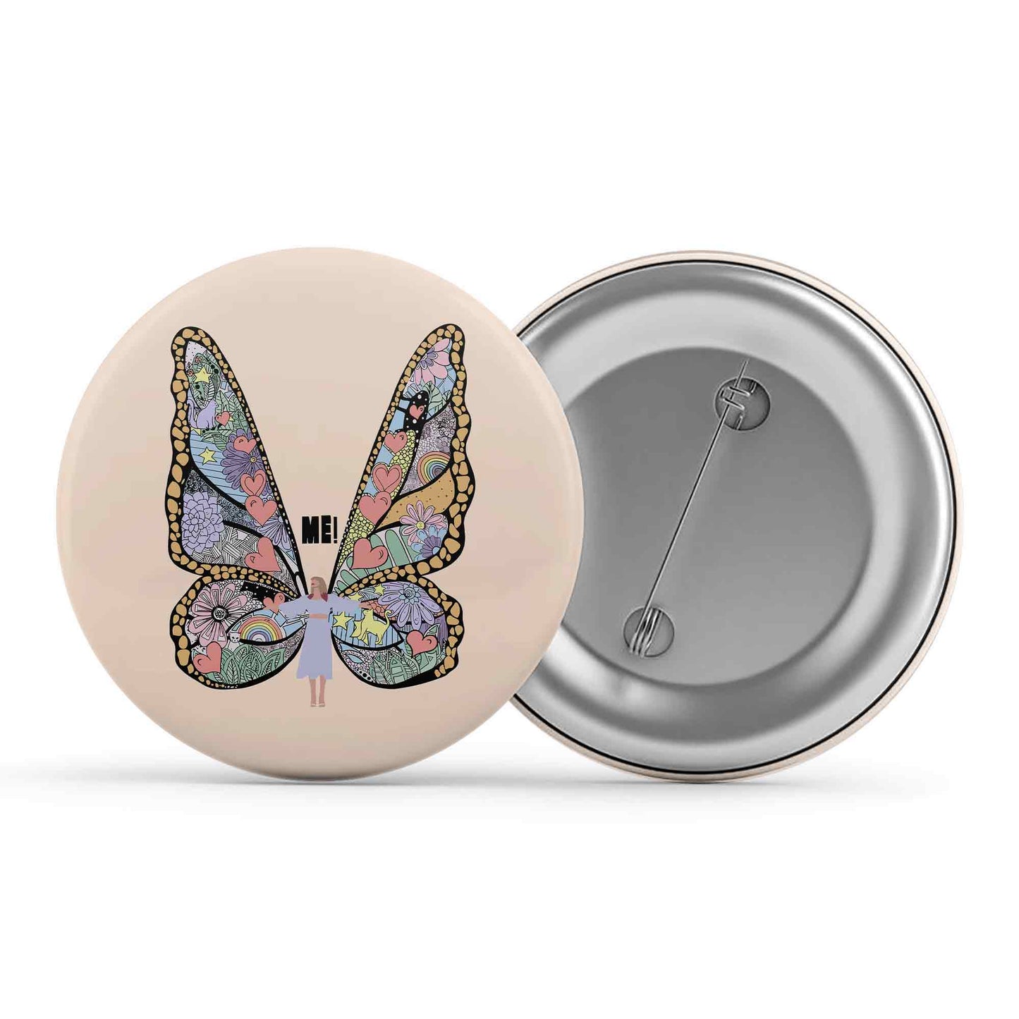 taylor swift me badge pin button music band buy online united states of america usa the banyan tee tbt men women girls boys unisex